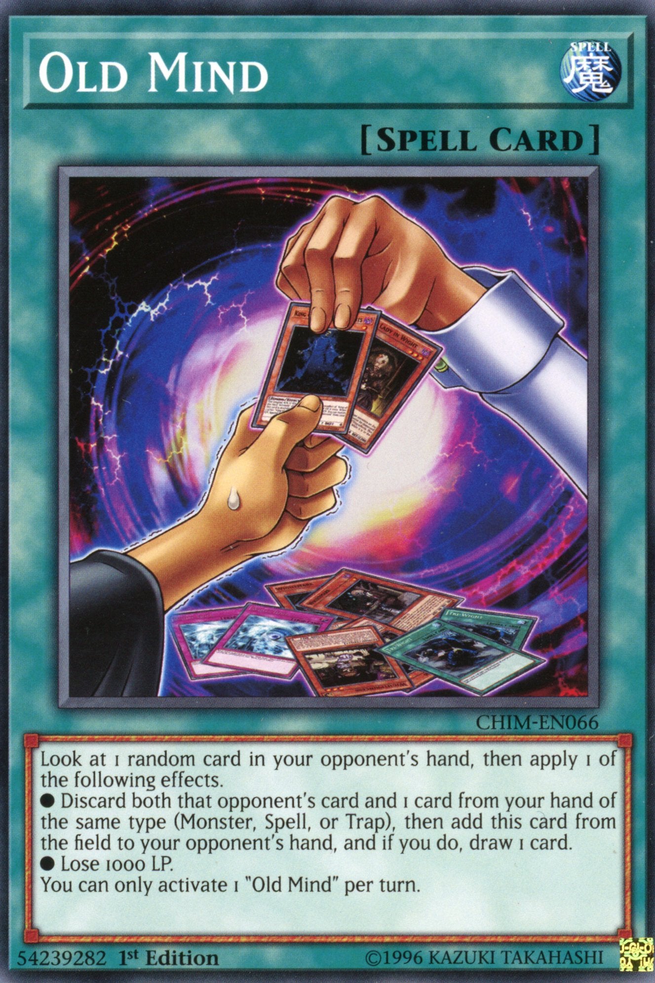 CHIM-EN066 - Old Mind - Common - Chaos Impact - 1st Edition