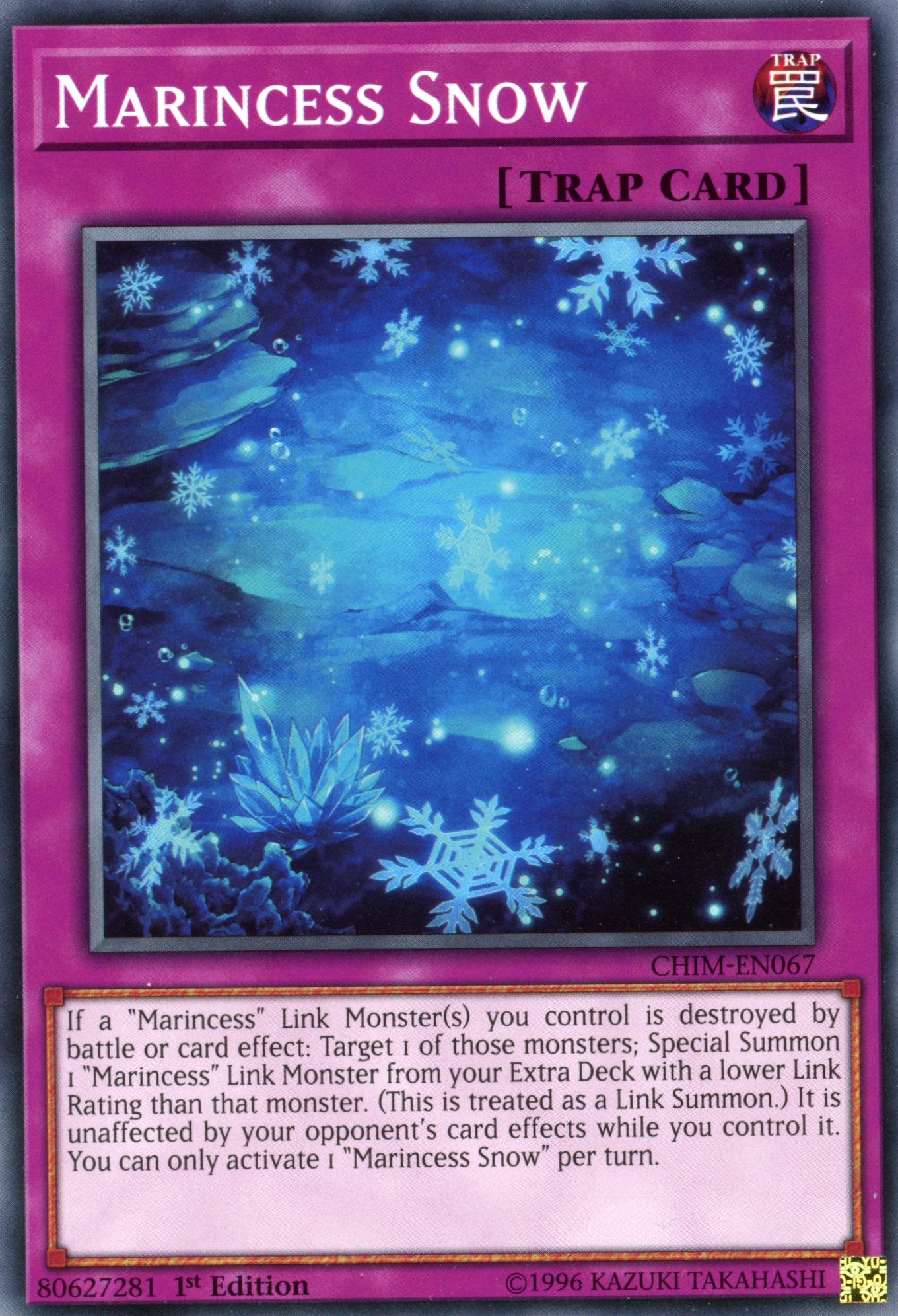 CHIM-EN067 - Marincess Snow - Common - Chaos Impact - 1st Edition
