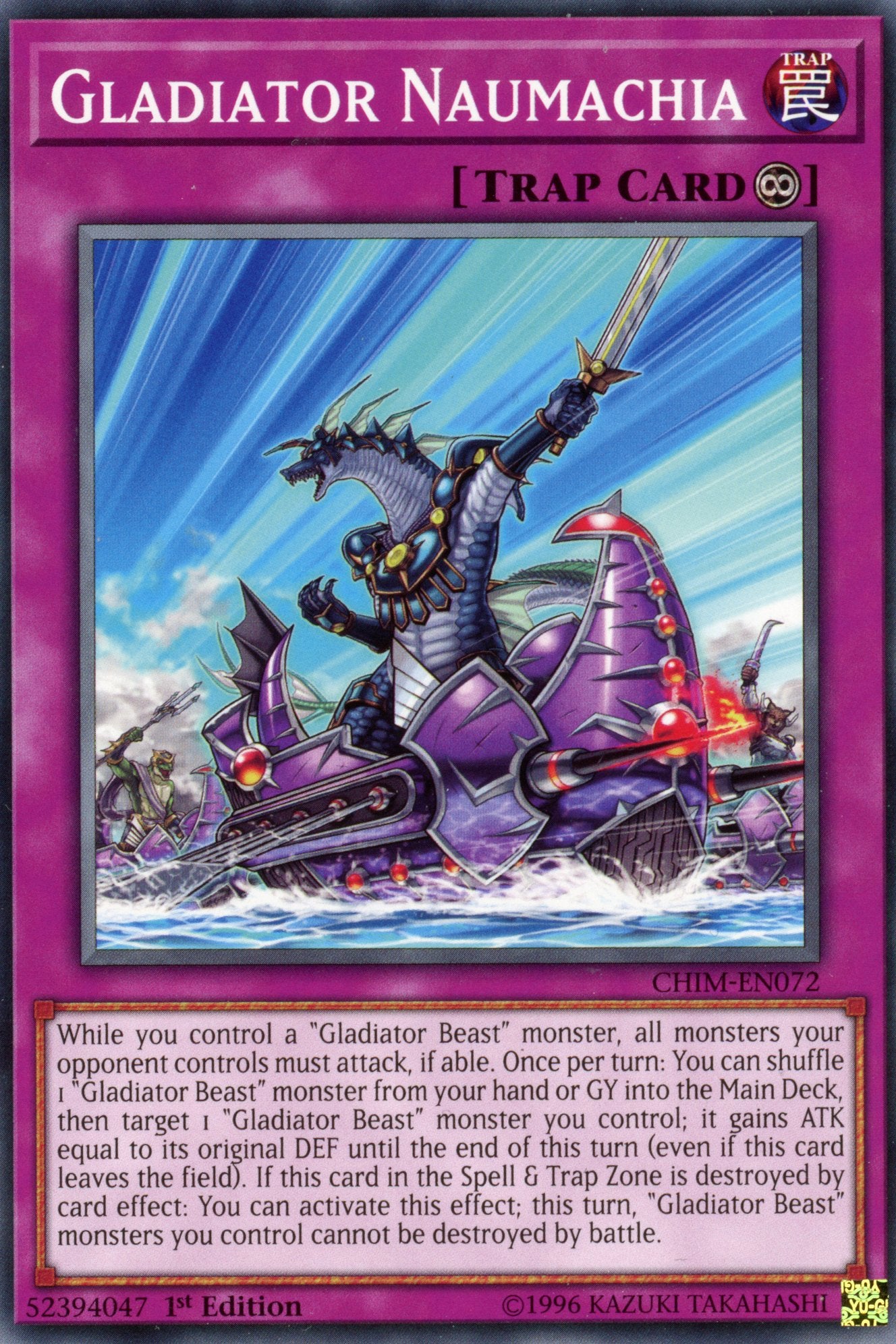CHIM-EN072 - Gladiator Naumachia - Common - Chaos Impact - 1st Edition