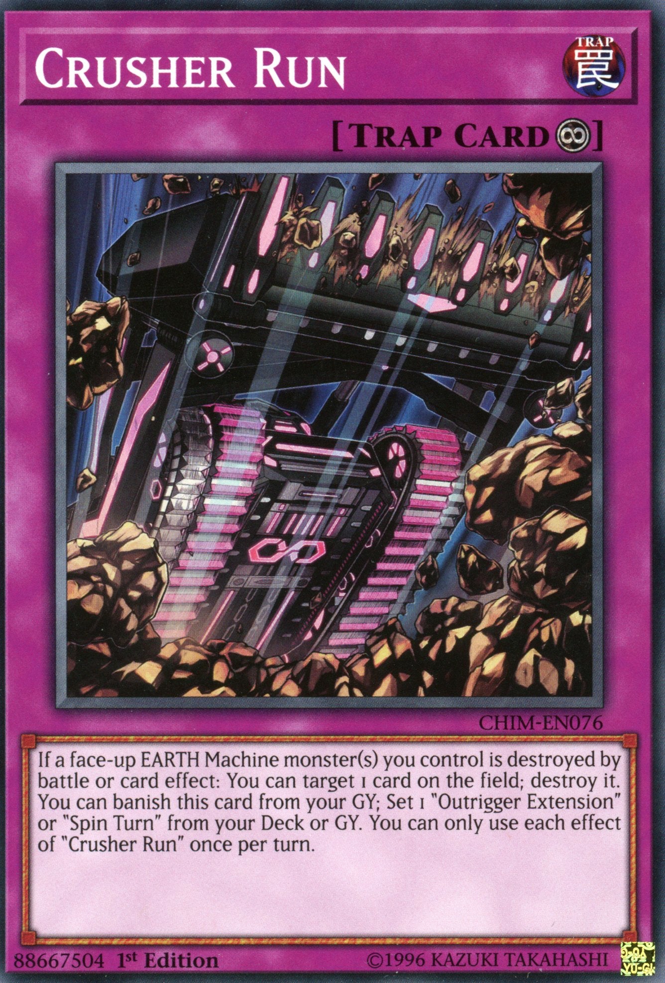 CHIM-EN076 - Crusher Run - Common - Chaos Impact - 1st Edition