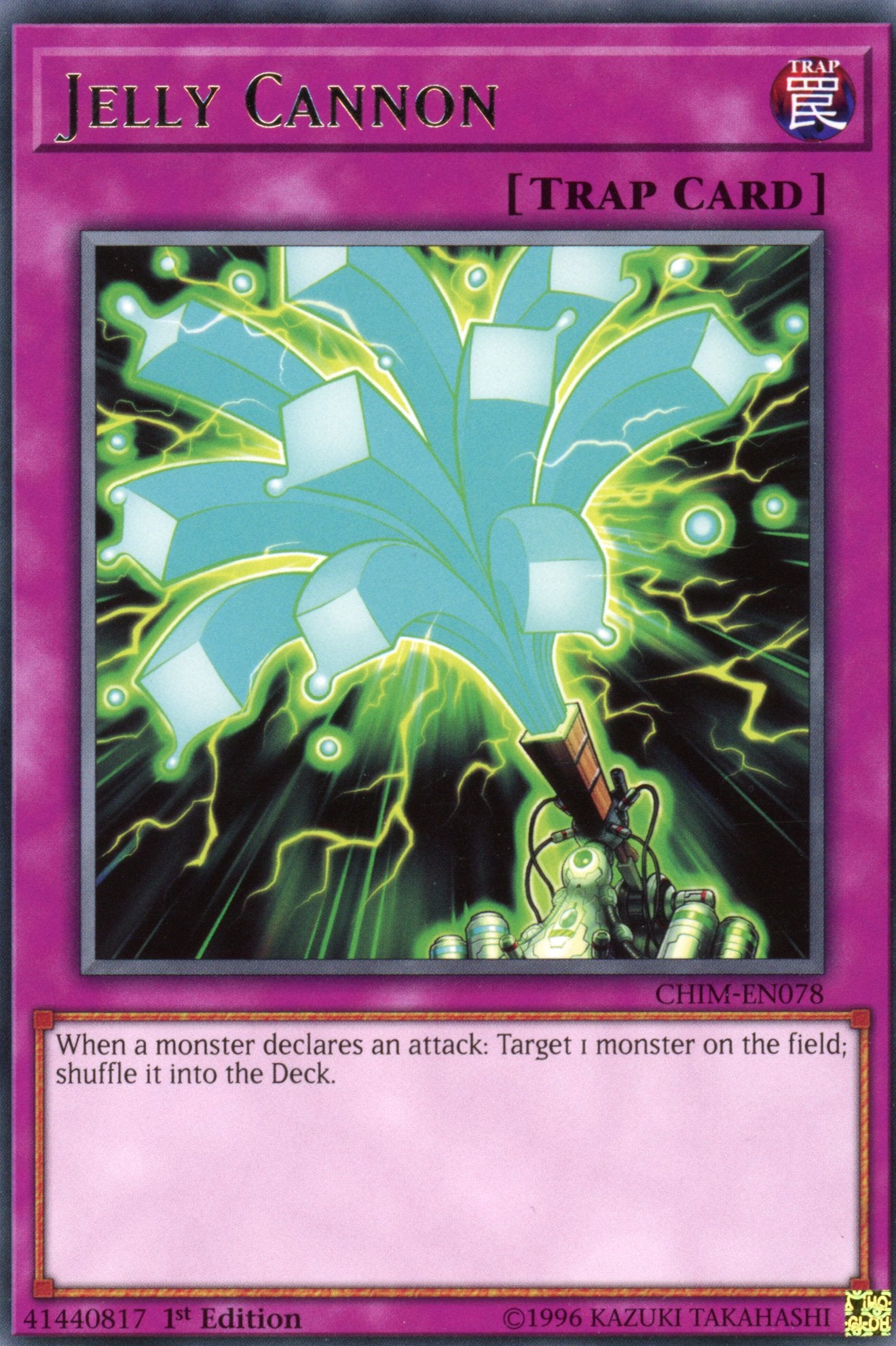 CHIM-EN078 - Jelly Cannon - Rare - Chaos Impact - 1st Edition