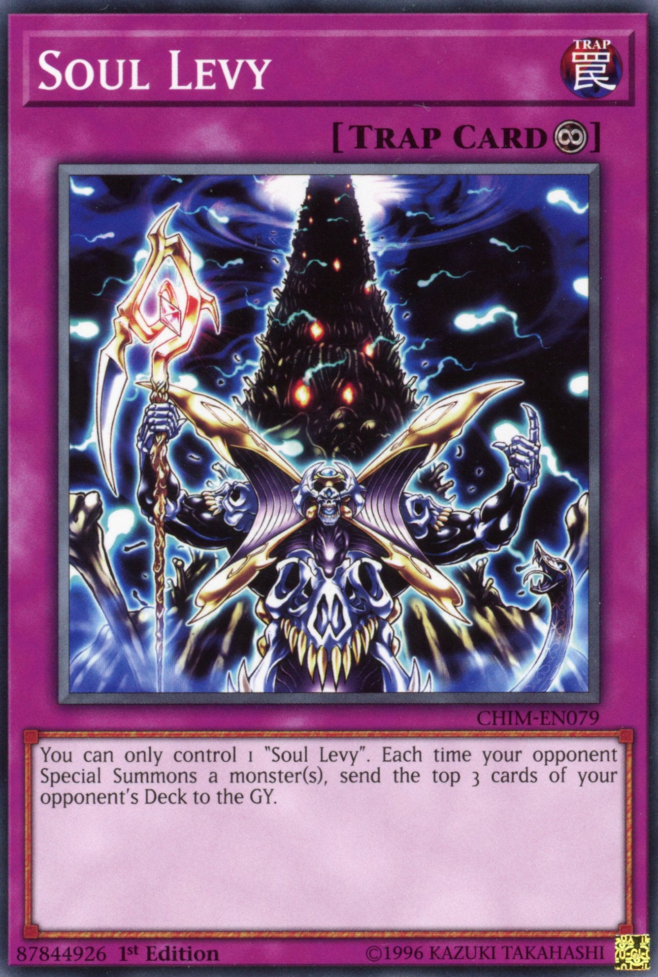 CHIM-EN079 - Soul Levy - Common - Chaos Impact - 1st Edition