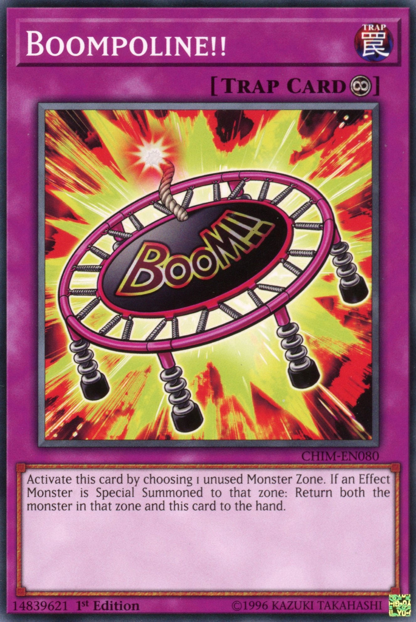 CHIM-EN080 - Boompoline!! - Common - Chaos Impact - 1st Edition