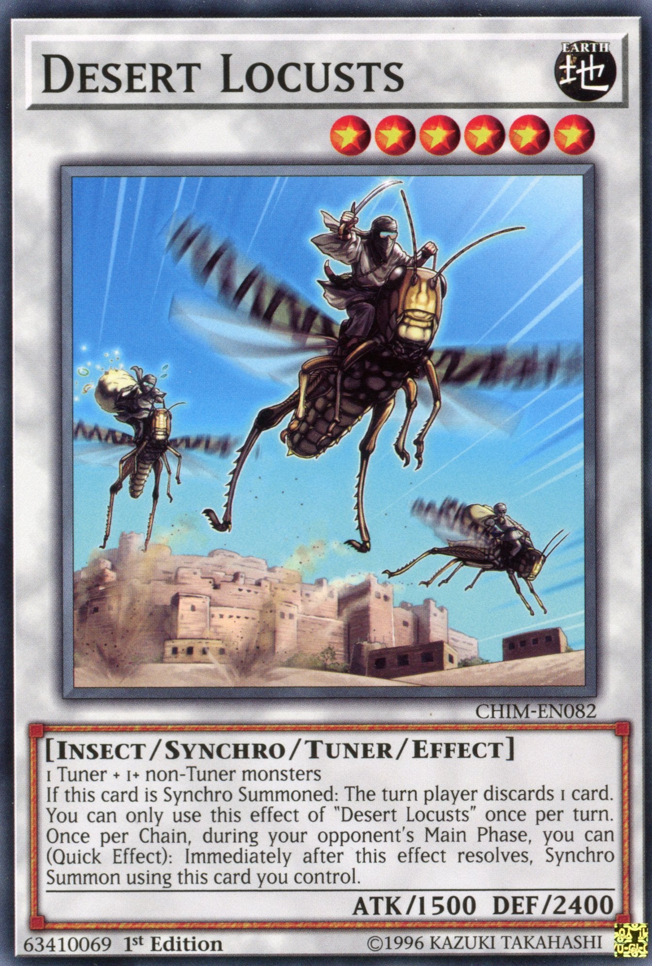 CHIM-EN082 - Desert Locusts - Common - Chaos Impact - 1st Edition