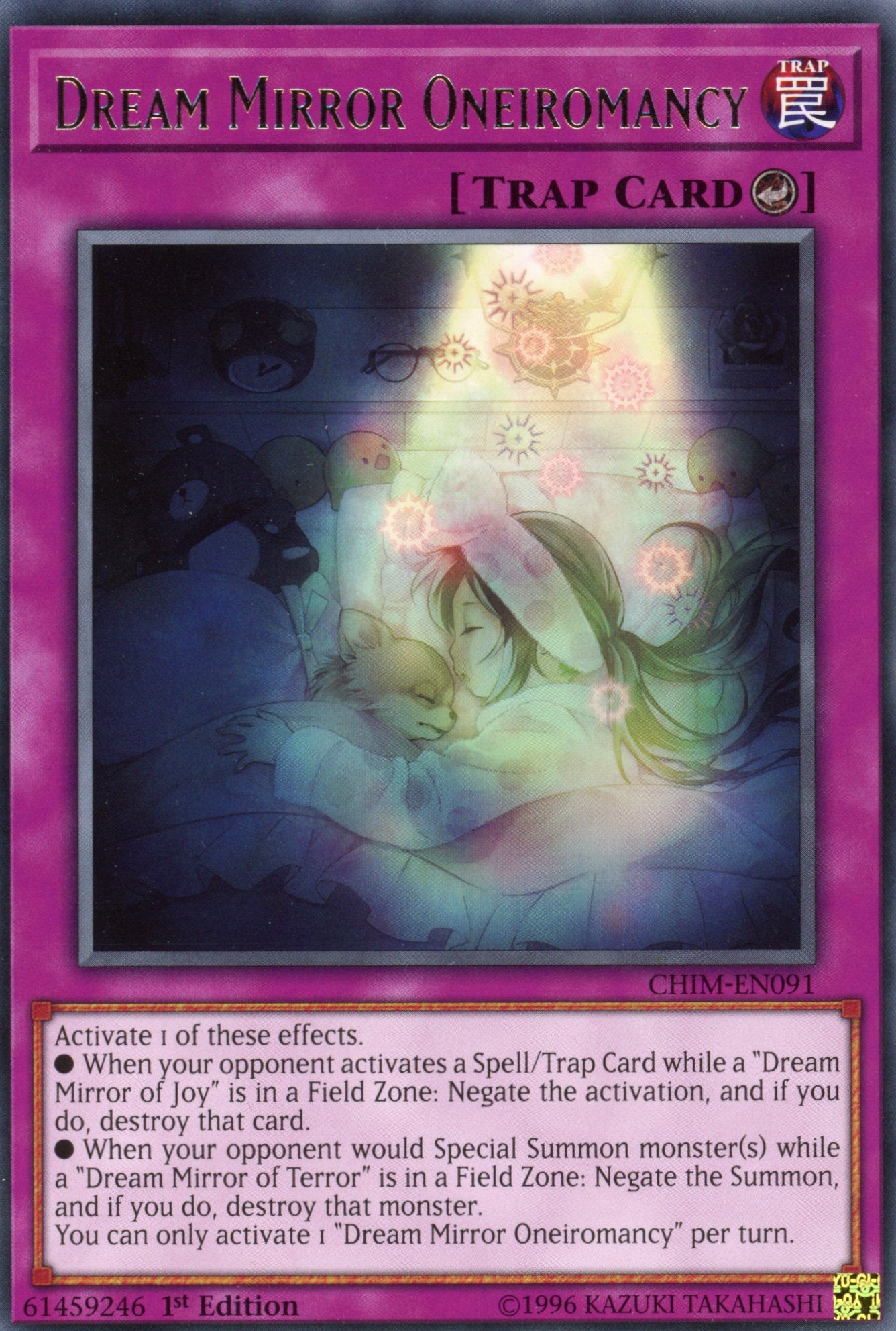 CHIM-EN091 - Dream Mirror Oneiromancy - Rare - Chaos Impact - 1st Edition
