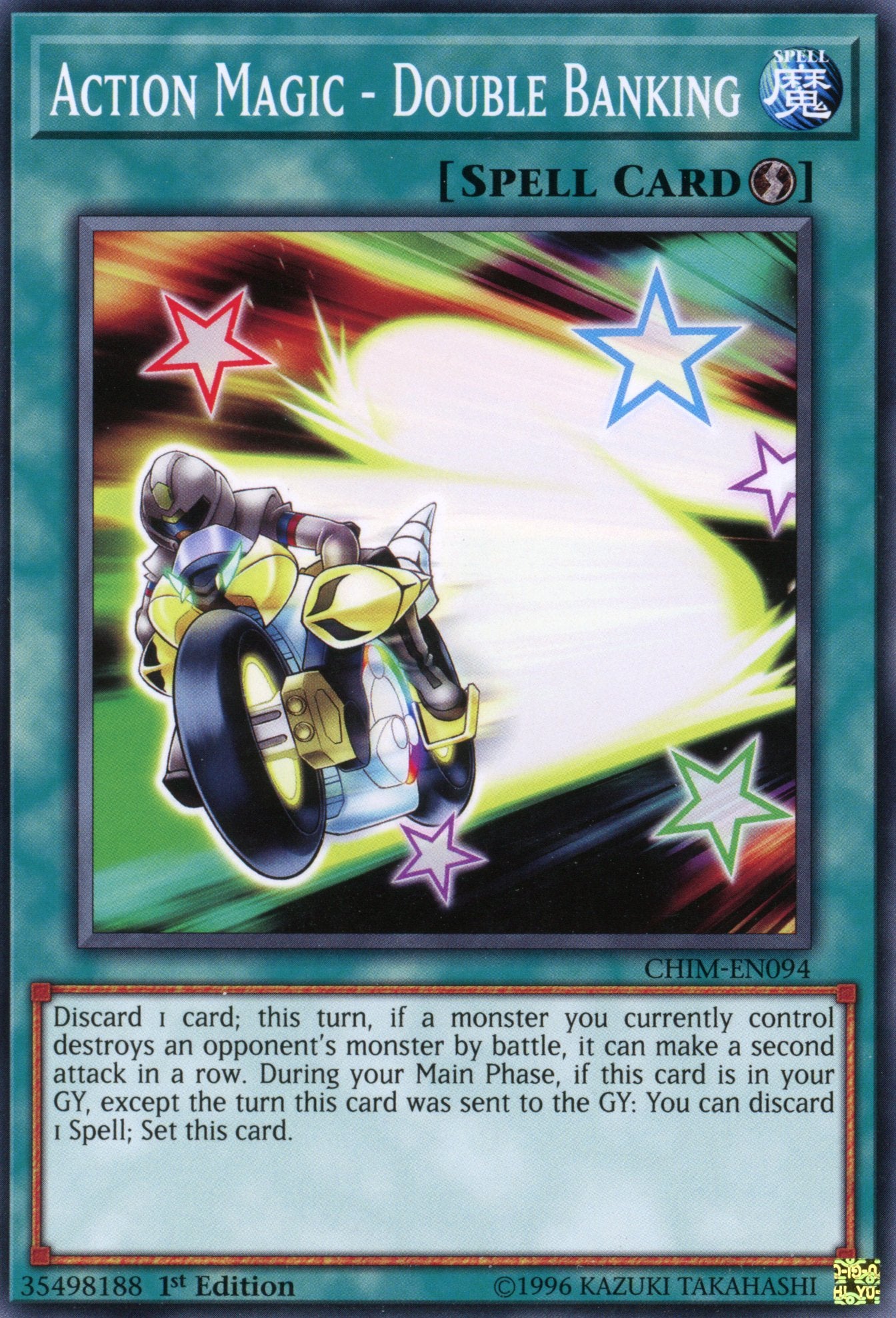 CHIM-EN094 - Action Magic - Double Banking - Common - Chaos Impact - 1st Edition