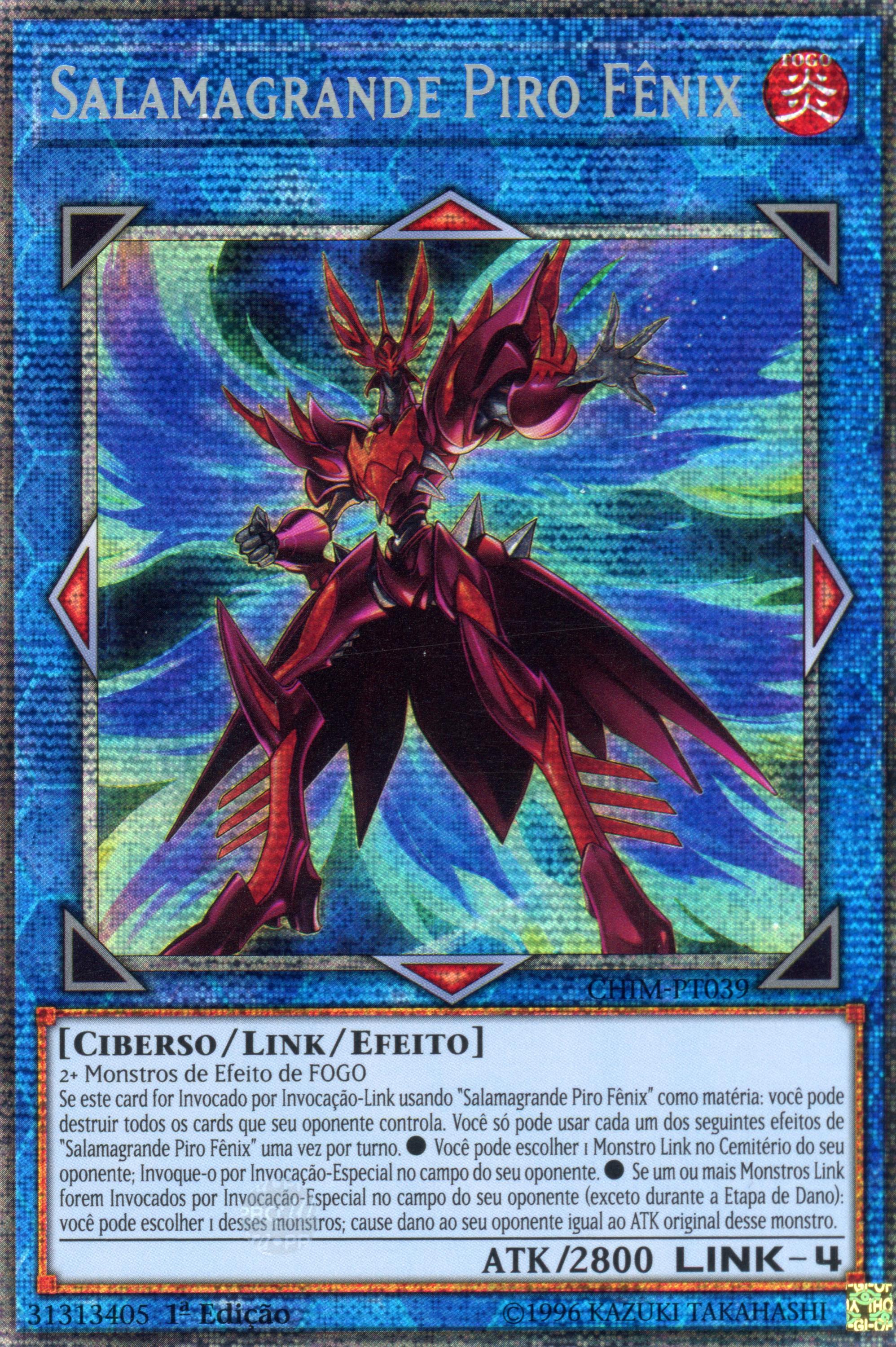 CHIM-PT039 - Salamangreat Pyro Phoenix - Starlight Rare - Effect Link CHIM-PT039 - Salamangreat Pyro Phoenix - Starlight Rare - Effect Link