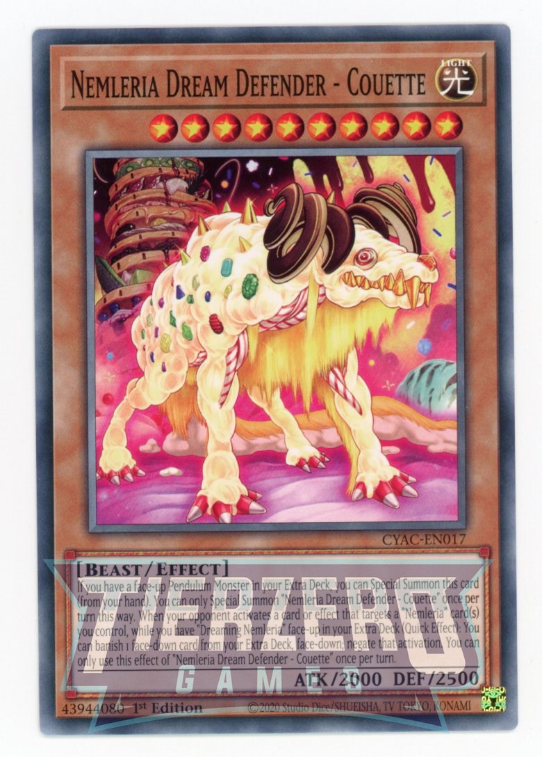 CYAC-EN017 - Nemleria Dream Defender - Couette - Common - Effect Monster - Cyberstorm Access
