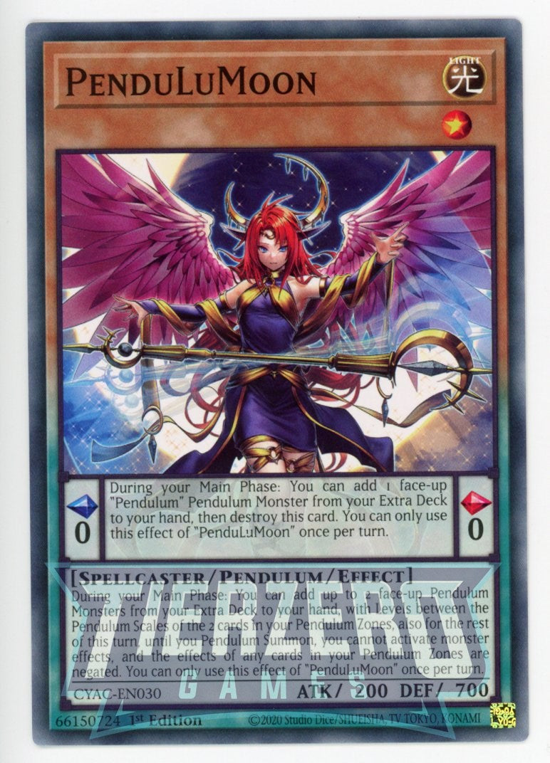 CYAC-EN030 - PenduLuMoon - Common - Effect Pendulum Monster - Cybersto CYAC-EN030 - PenduLuMoon - Common - Effect Pendulum Monster - Cybersto