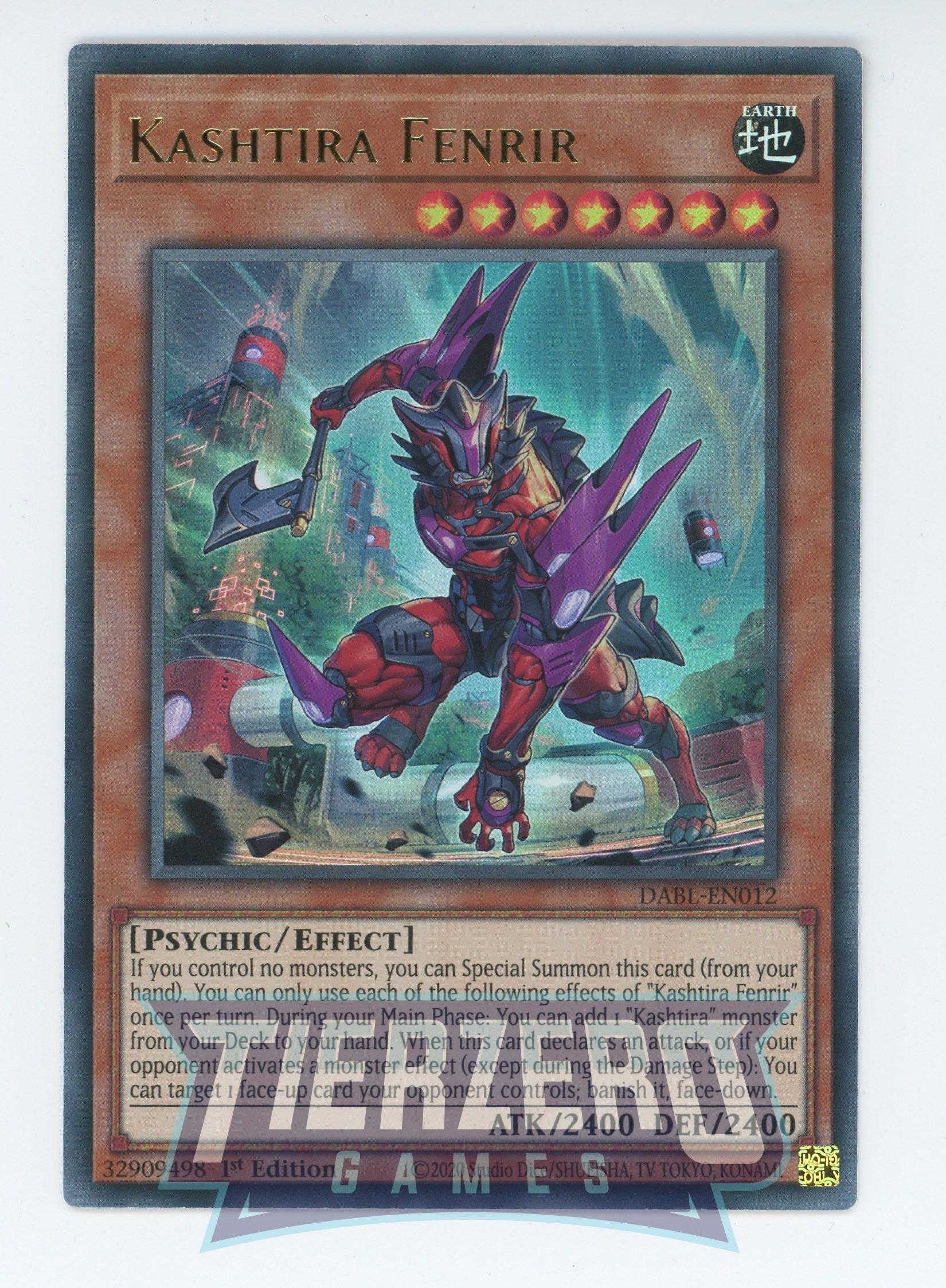 DABL-EN012 - Kashtira Fenrir - Ultra Rare - Effect Monster - Darkwing DABL-EN012 - Kashtira Fenrir - Ultra Rare - Effect Monster - Darkwing