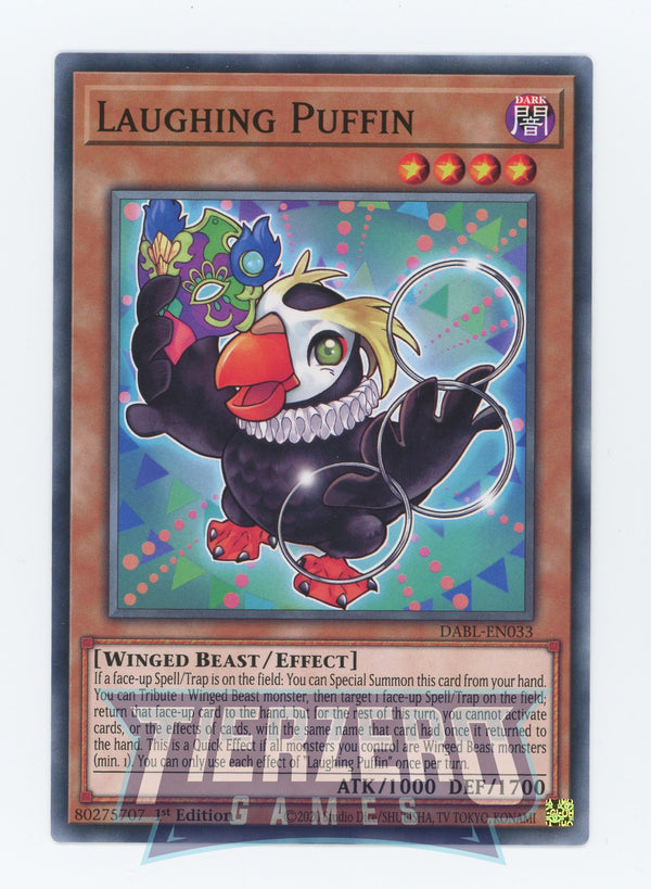 DABL-EN033 - Laughing Puffin - Common - Effect Monster - Darkwing Blast