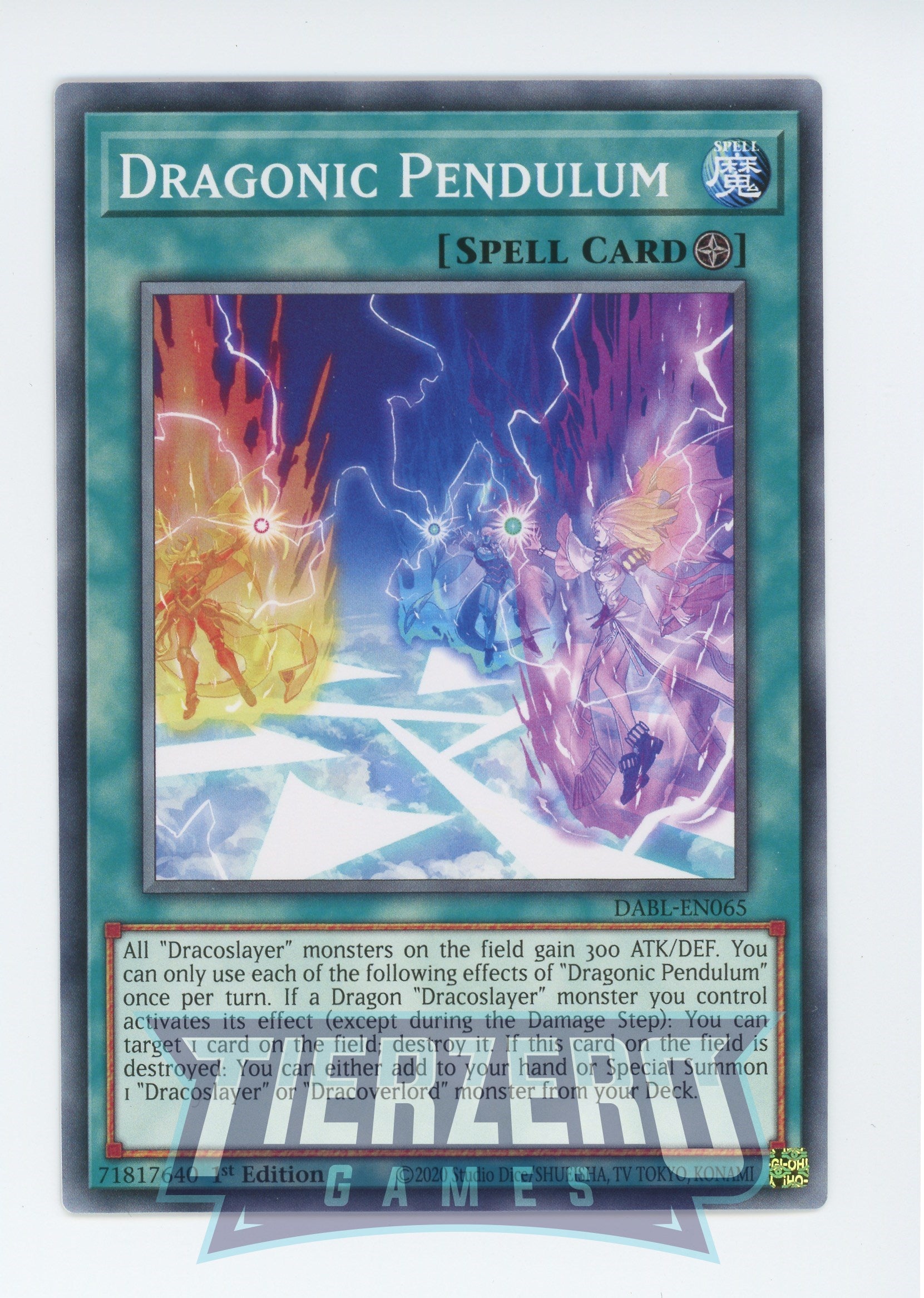 yugioh field spell cards for dragons DABL-EN065 - Dragonic Pendulum - Common - Field Spell