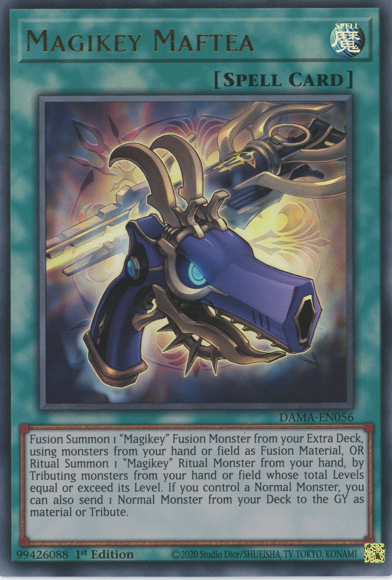 DAMA-EN056 - Magikey Maftea - Ultra Rare