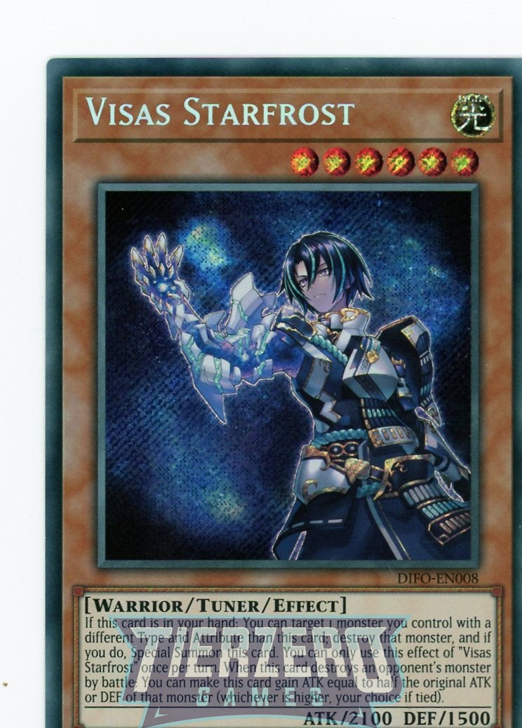 DIFO-EN008 - Visas Starfrost - Secret Rare - Effect Tuner monster - Dimension Force