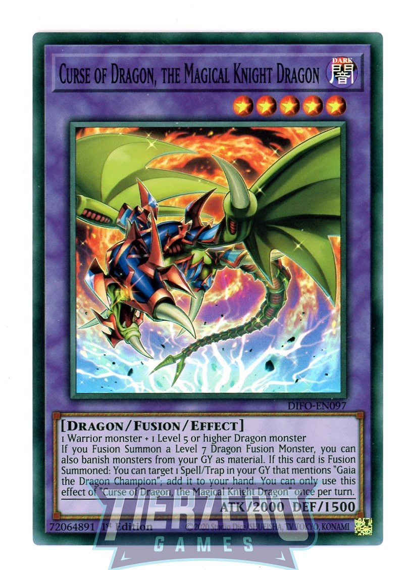 DIFO-EN097 - Curse of Dragon, the Magical Knight Dragon