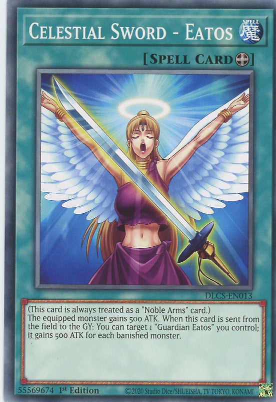 DLCS-EN013 - Celestial Sword - Eatos - Common - Equip Spell - Dragons DLCS-EN013 - Celestial Sword - Eatos - Common - Equip Spell - Dragons