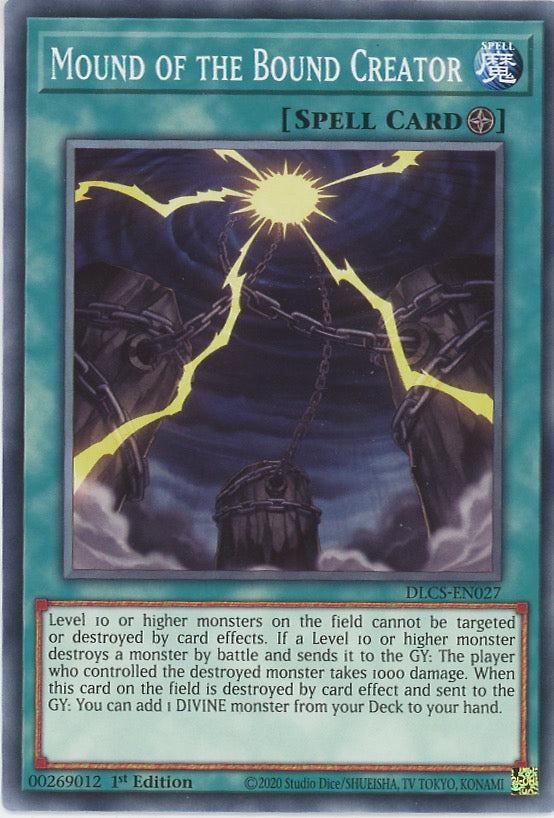 DLCS-EN027 - Mound of the Bound Creator - Common - Field Spell - Drago DLCS-EN027 - Mound of the Bound Creator - Common - Field Spell - Drago