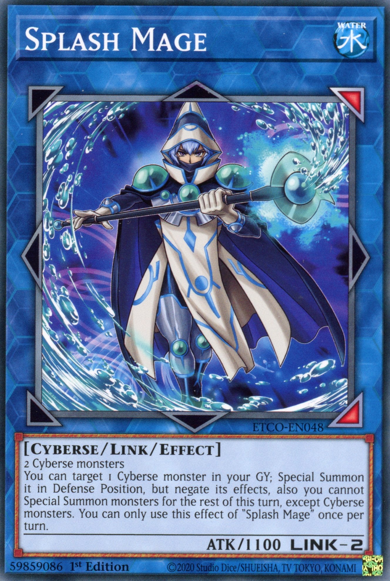 ETCO-EN050 - The Arrival Cyberse @Ignister - Super Rare - Effect Link  Monster - 1st Edition