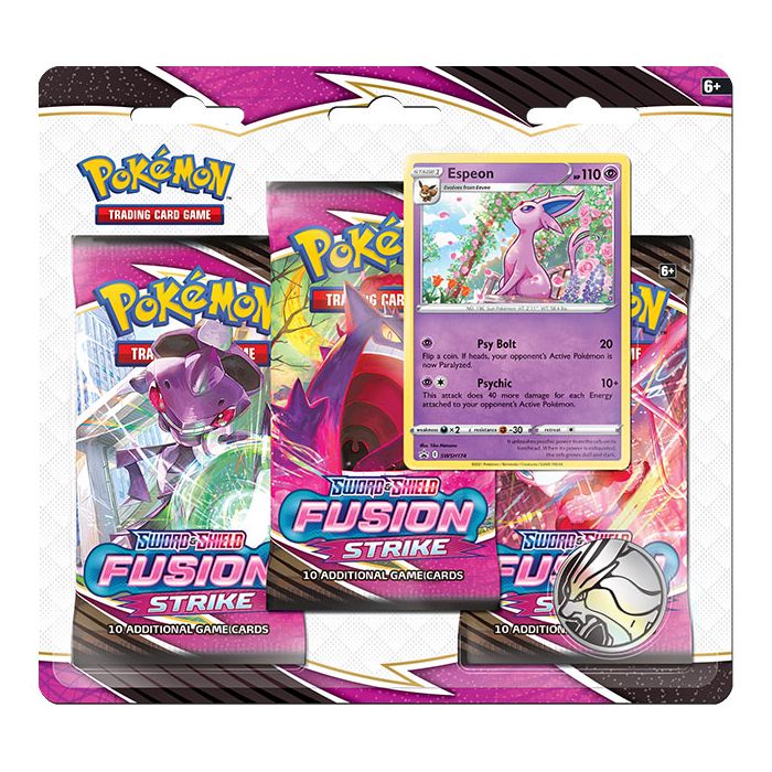 Pokemon Fusion Strike 3 Pack Blister - Espeon