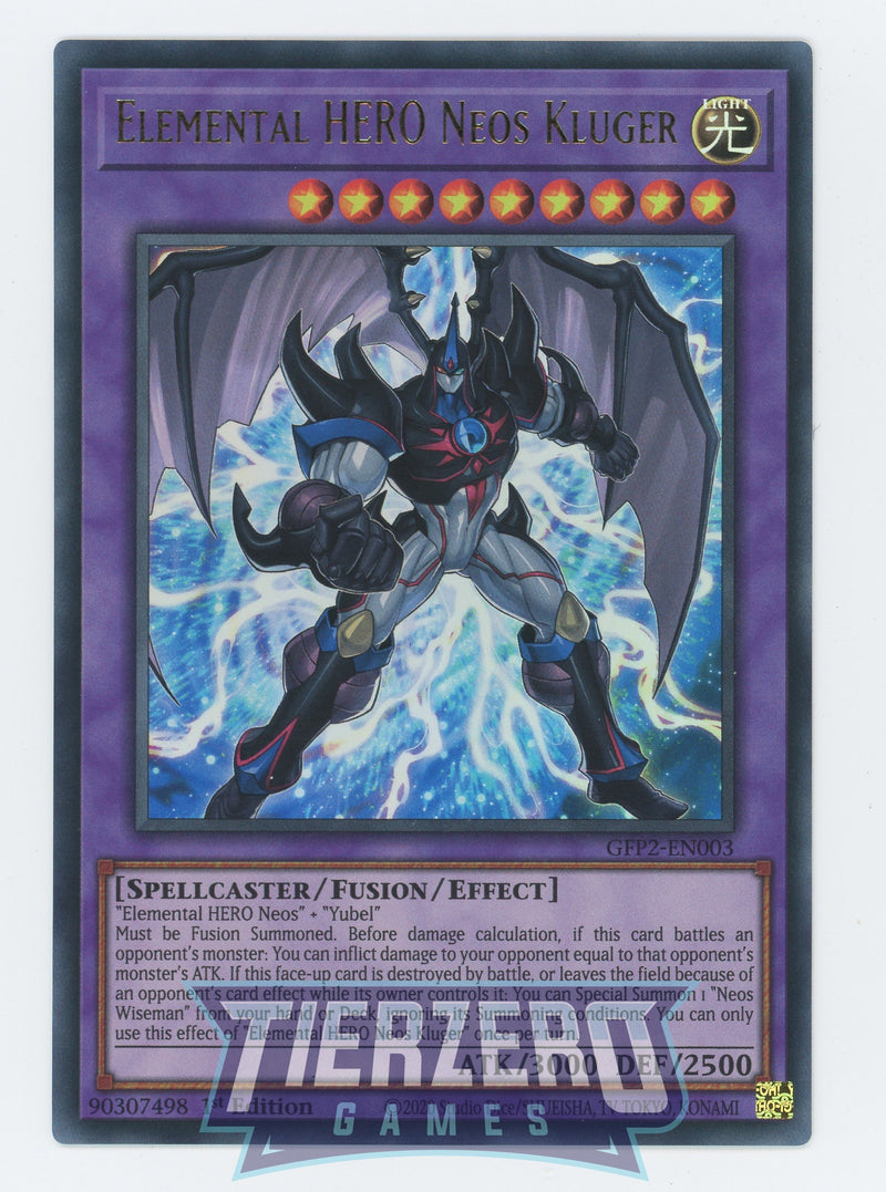 GFP2-EN003 - Elemental HERO Neos Kluger - Ultra Rare - Effect Fusion Monster - Ghosts from the Past the 2nd Haunting