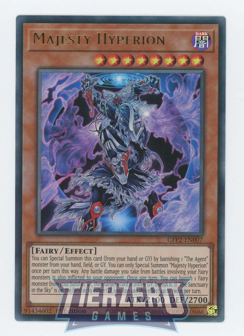 GFP2-EN007 - Majesty Hyperion - Ultra Rare - Effect Monster - Ghosts from the Past the 2nd Haunting