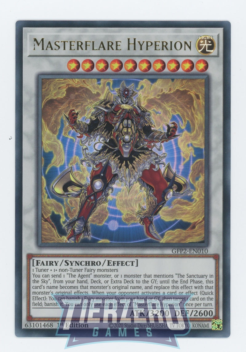 GFP2-EN010 - Masterflare Hyperion - Ultra Rare - Effect Synchro Monster - Ghosts from the Past the 2nd Haunting