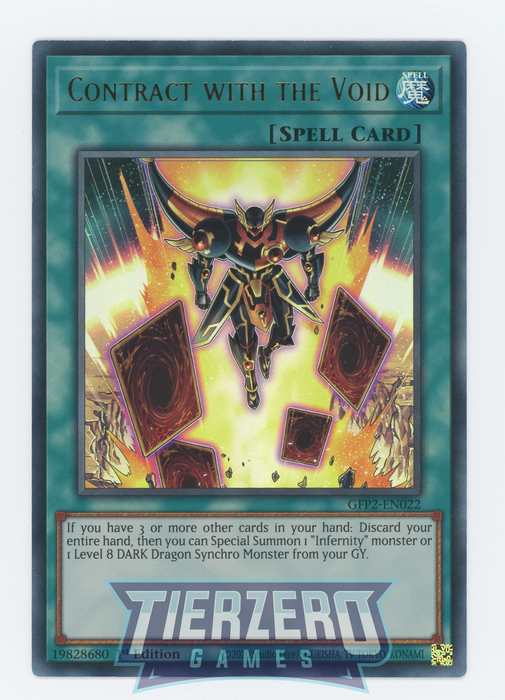 GFP2-EN022 - Contract with the Void - Ultra Rare - Ghosts From the Past: The 2nd Haunting