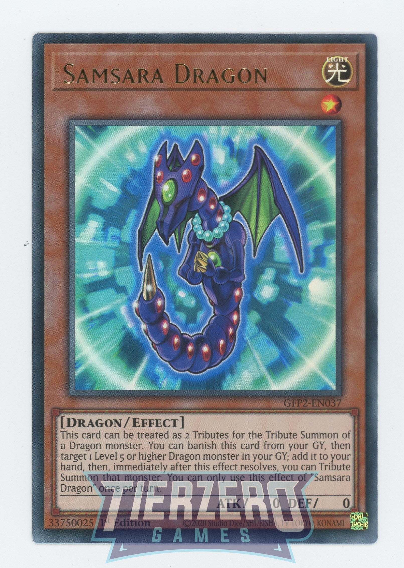 GFP2-EN037 - Samsara Dragon - Ultra Rare - Ghosts From the Past: The 2nd Haunting