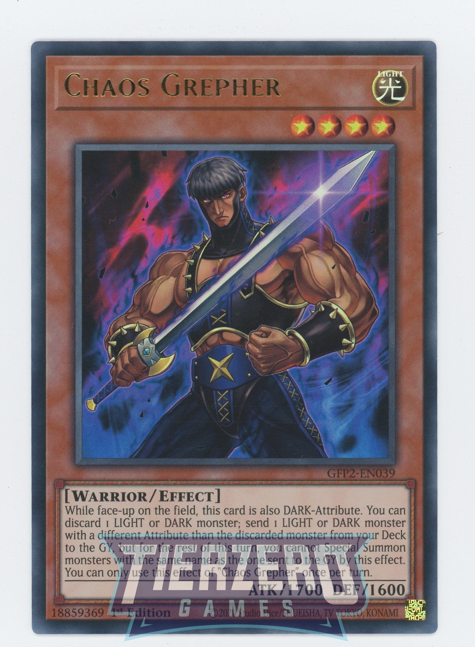 GFP2-EN039 - Chaos Grepher - Ultra Rare - Ghosts From the Past: The 2nd Haunting