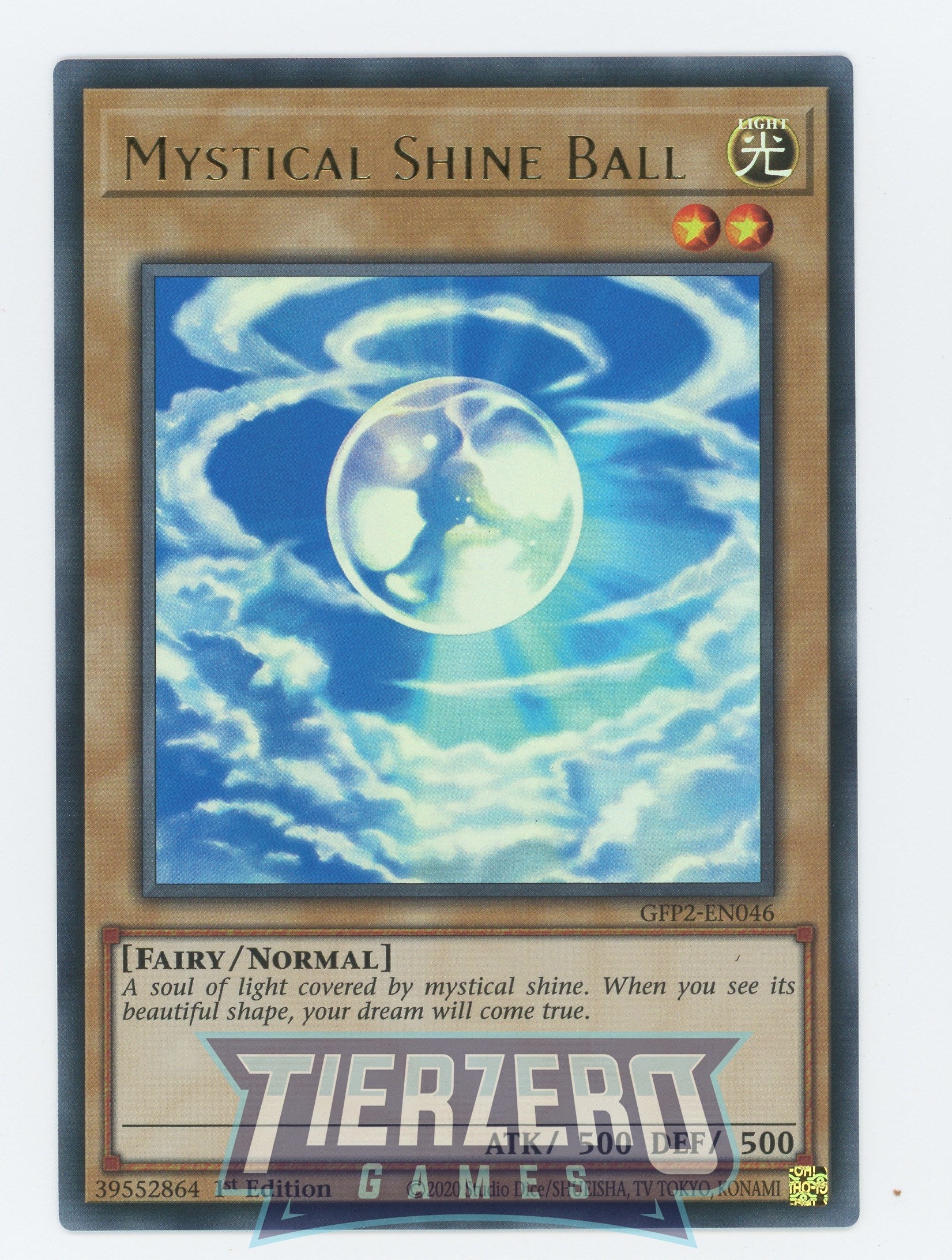 GFP2-EN046 - Mystical Shine Ball - Ultra Rare - Ghosts From the Past: The 2nd Haunting