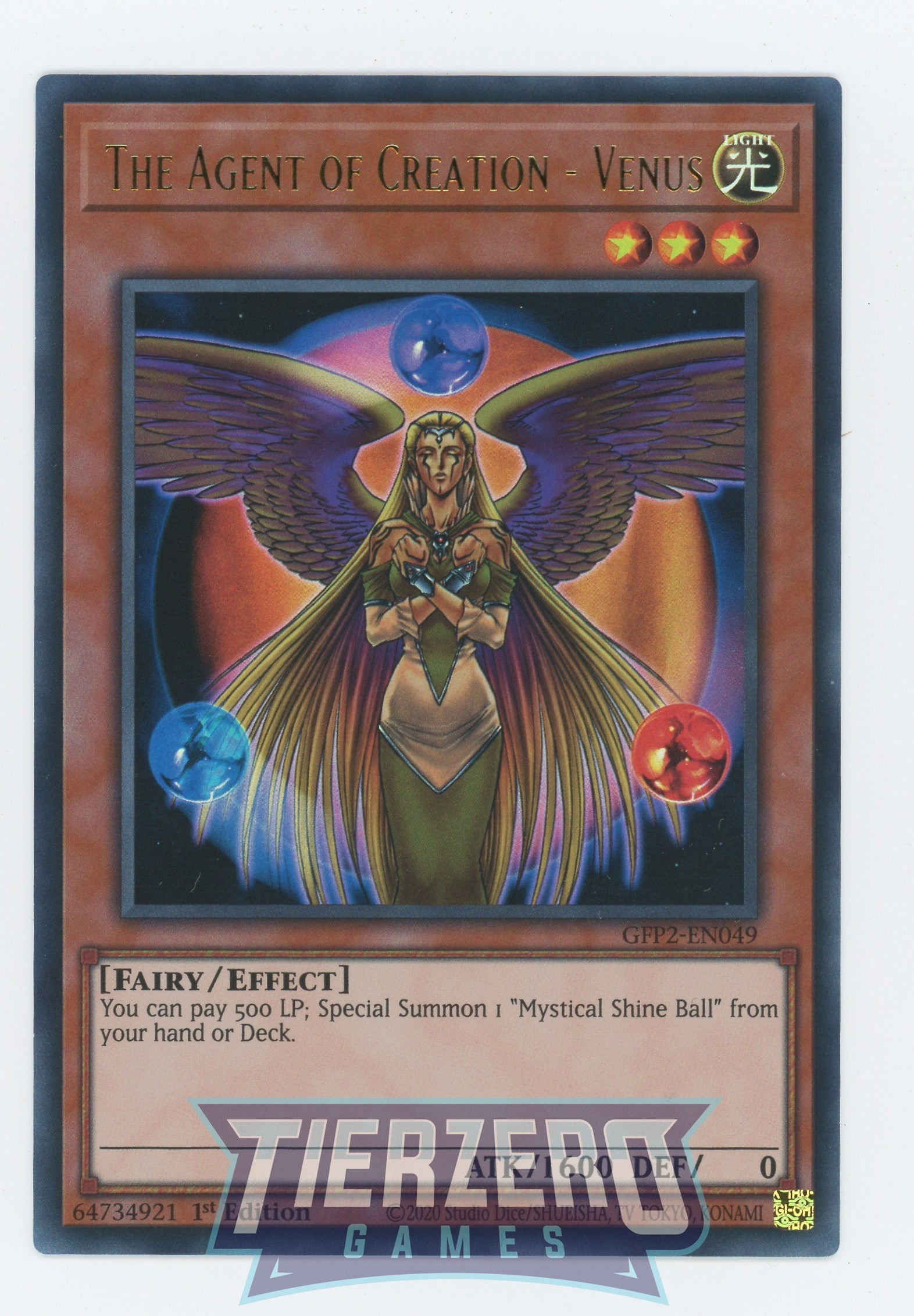 GFP2-EN049 - The Agent of Creation - Venus - Ultra Rare - Ghosts From the Past: The 2nd Haunting
