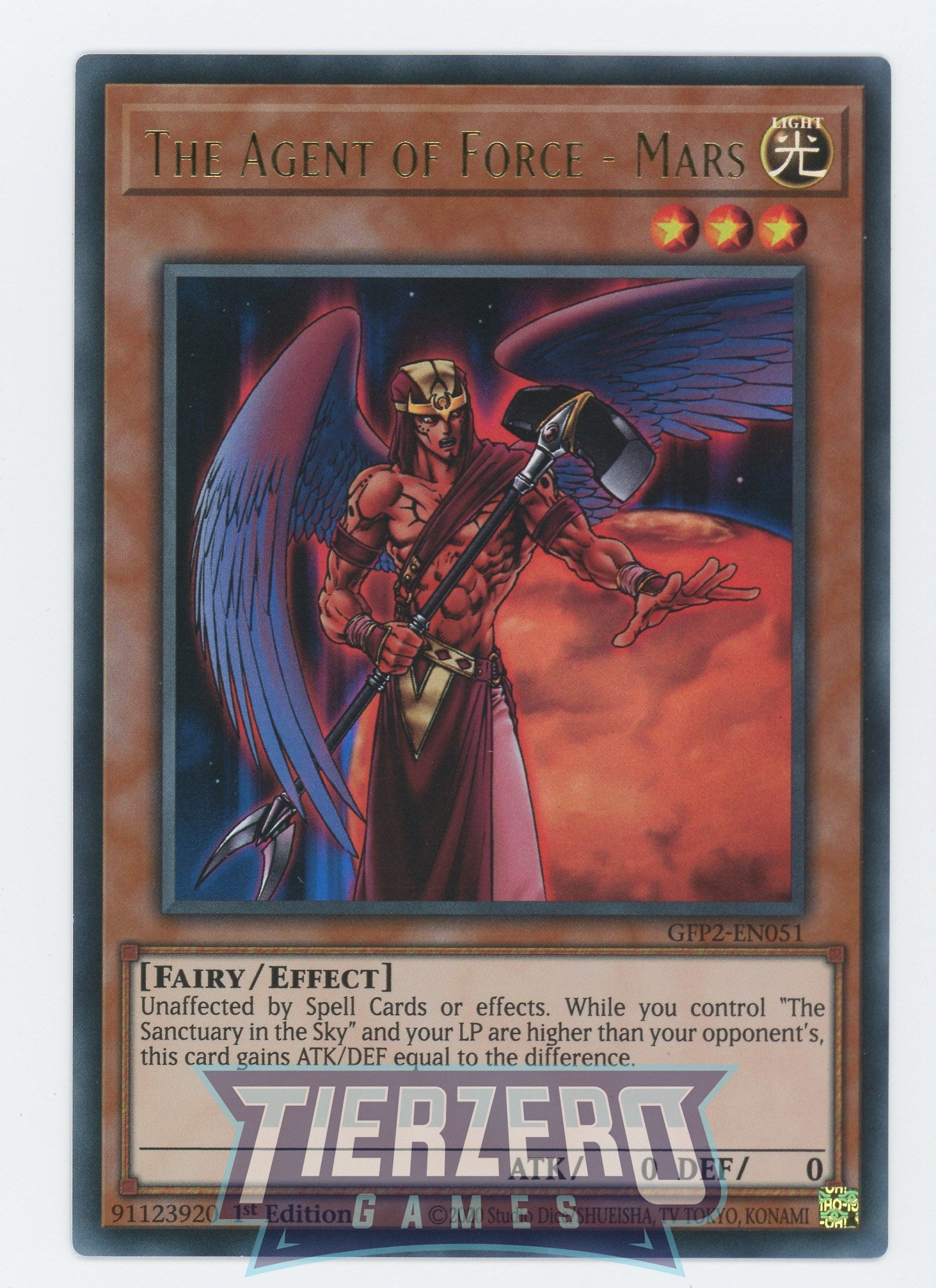 GFP2-EN051 - The Agent of Force - Mars - Ultra Rare - Ghosts From the Past: The 2nd Haunting