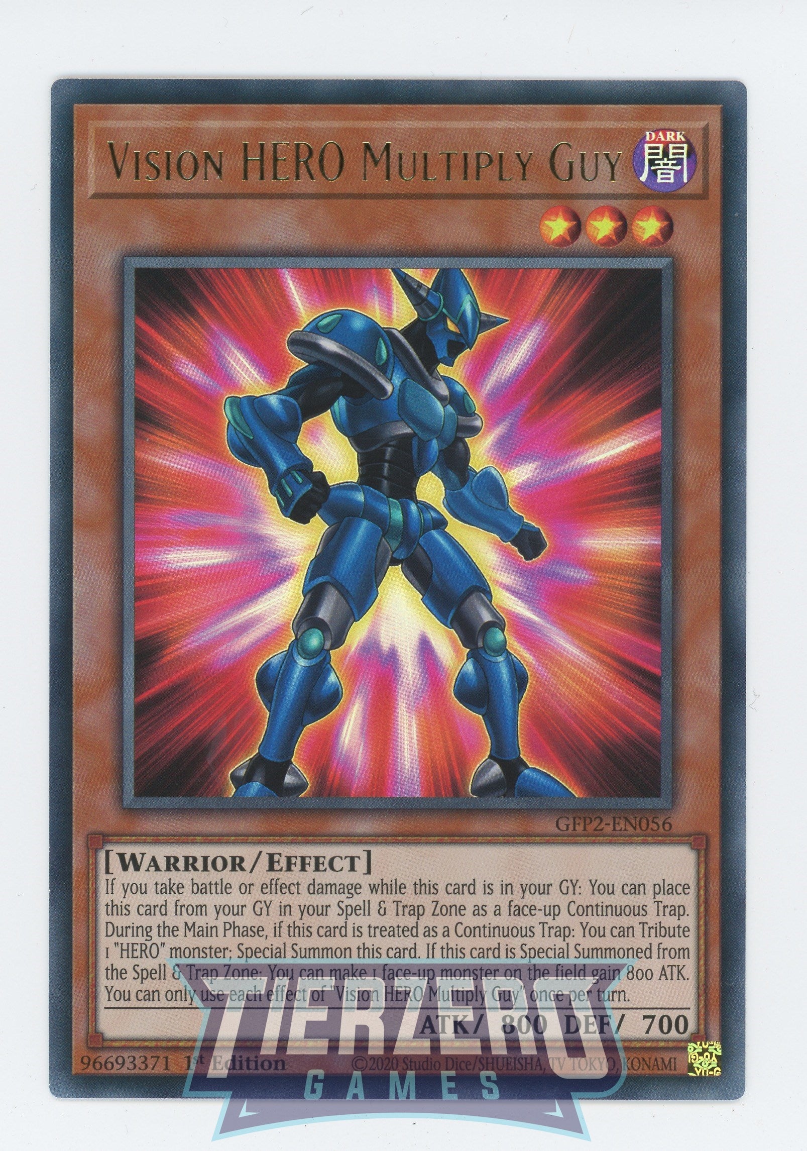 GFP2-EN056 - Vision HERO Multiply Guy - Ultra Rare - Ghosts From the Past: The 2nd Haunting