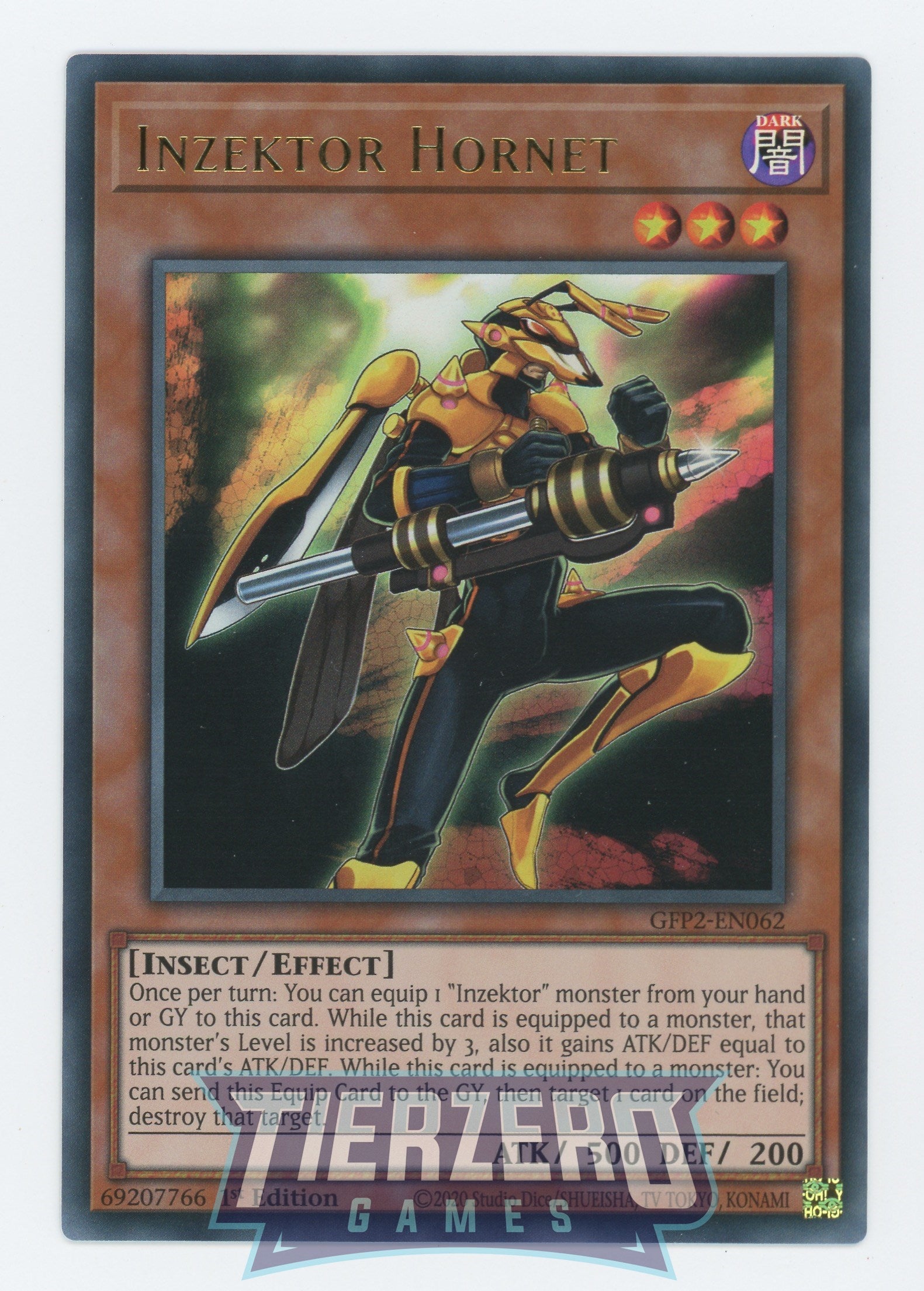 GFP2-EN062 - Inzektor Hornet - Ultra Rare - Ghosts From the Past: The 2nd Haunting
