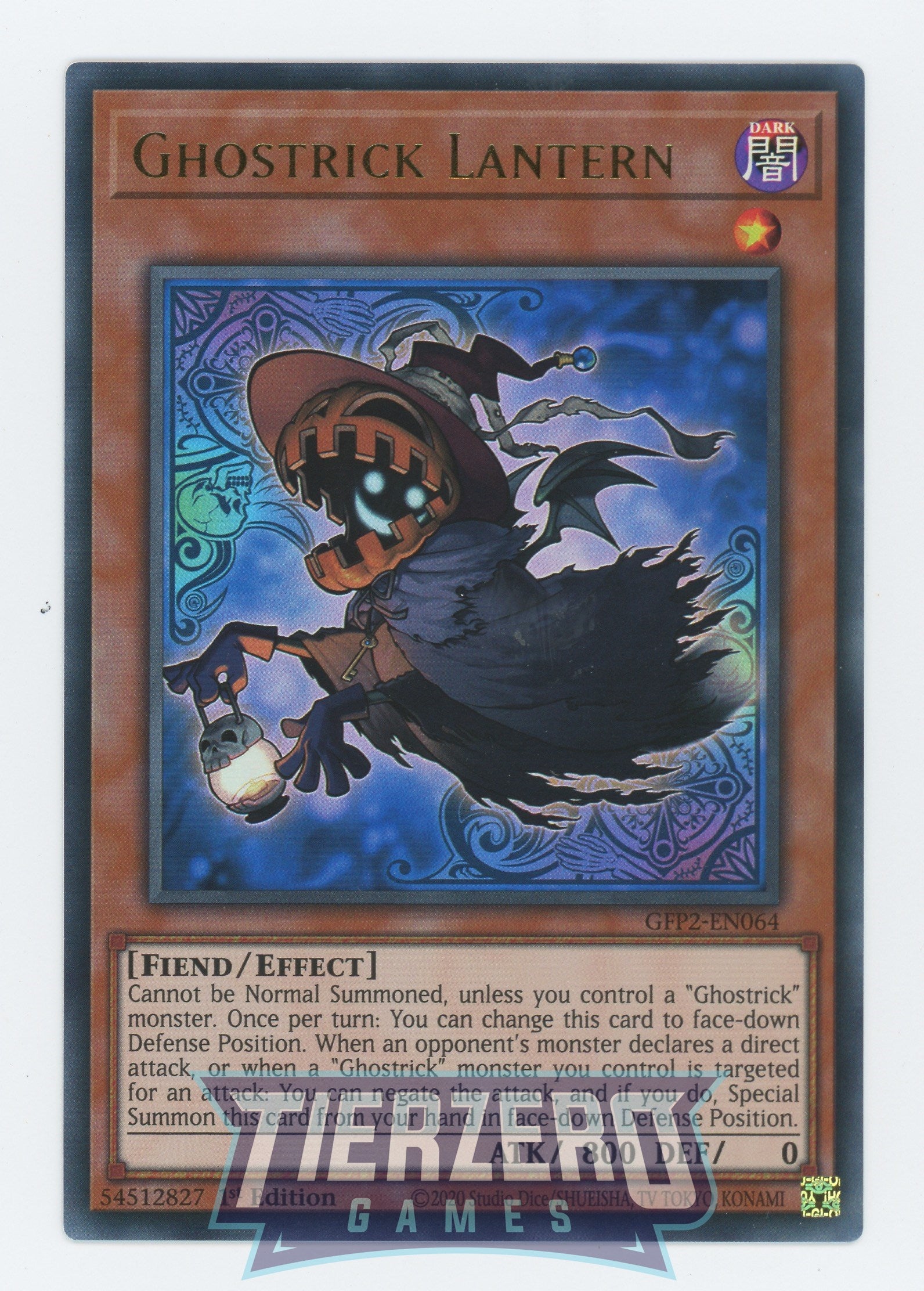GFP2-EN064 - Ghostrick Lantern - Ultra Rare - Ghosts From the Past: The 2nd Haunting