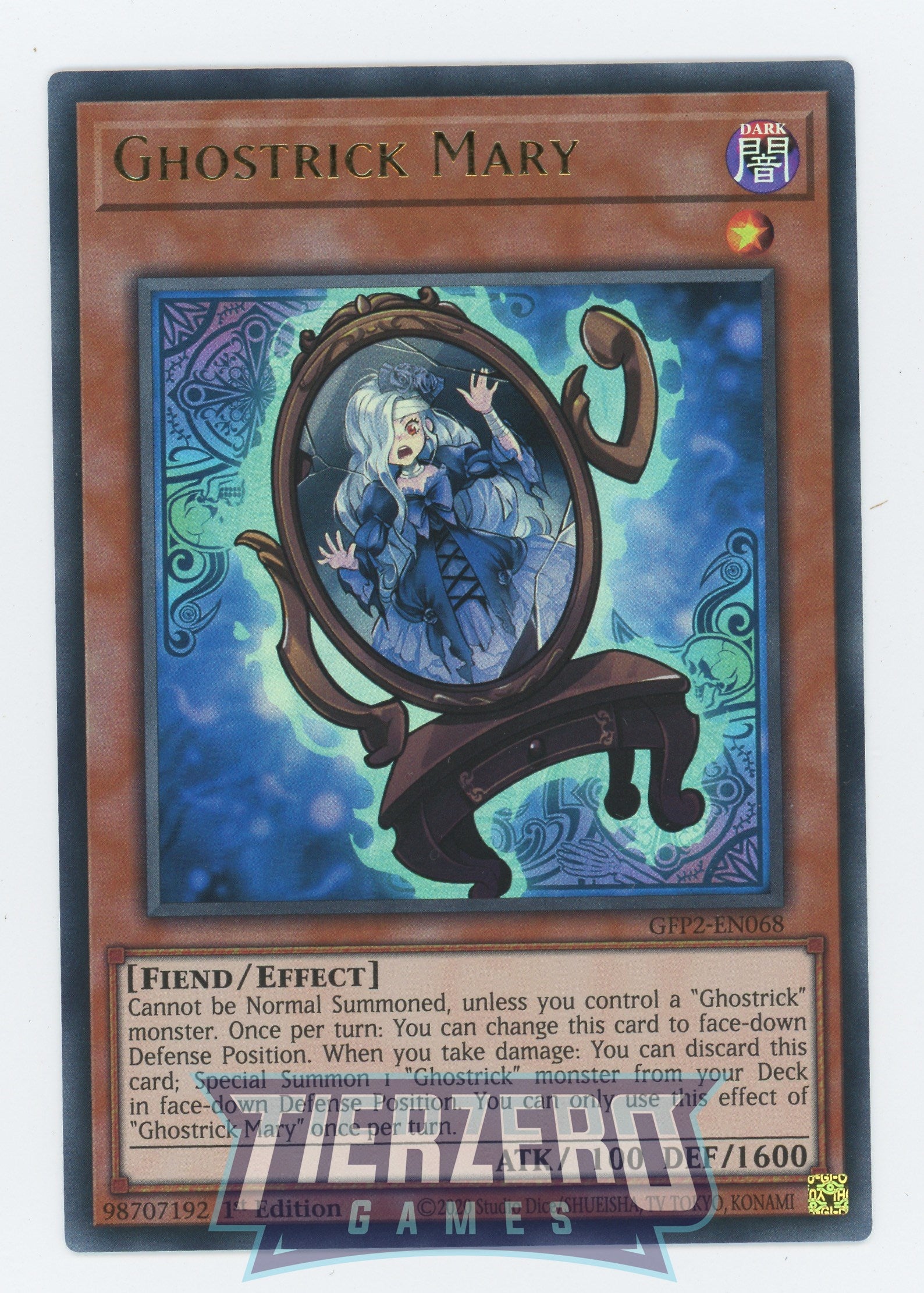 GFP2-EN068 - Ghostrick Mary - Ultra Rare - Ghosts From the Past: The 2nd Haunting