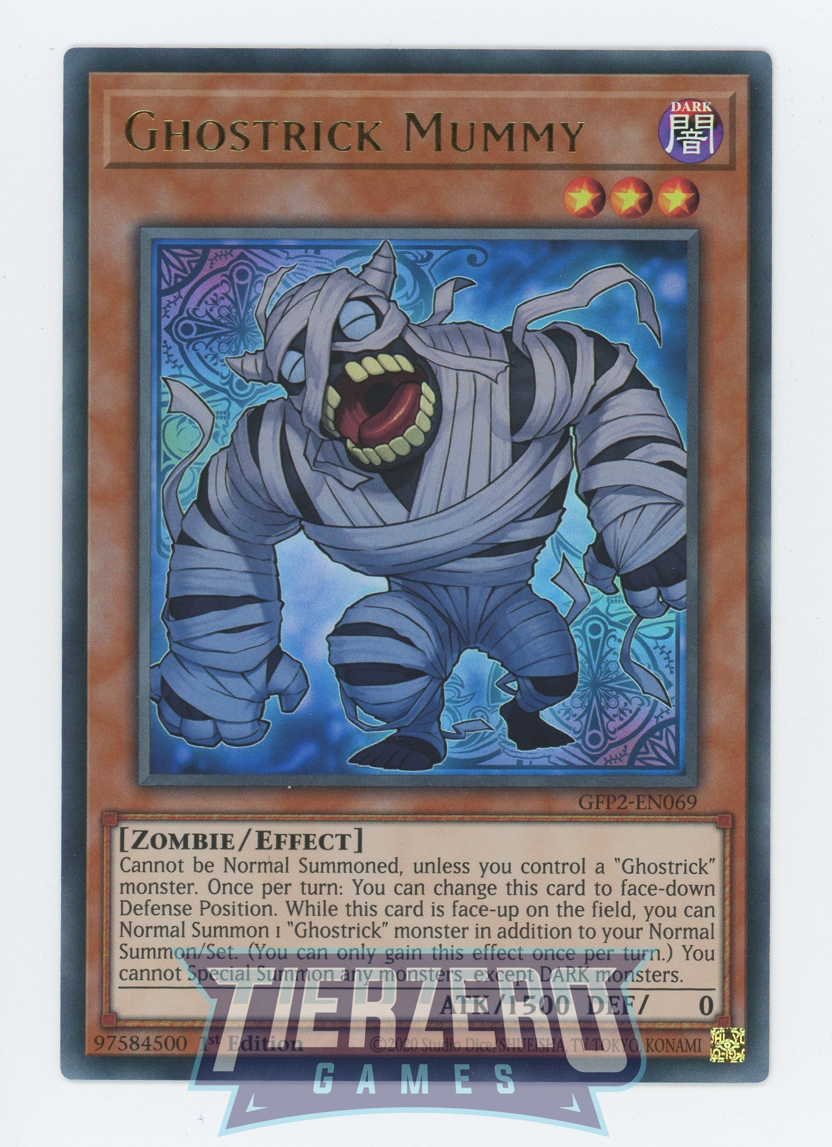 GFP2-EN069 - Ghostrick Mummy - Ultra Rare - Ghosts From the Past: The 2nd Haunting