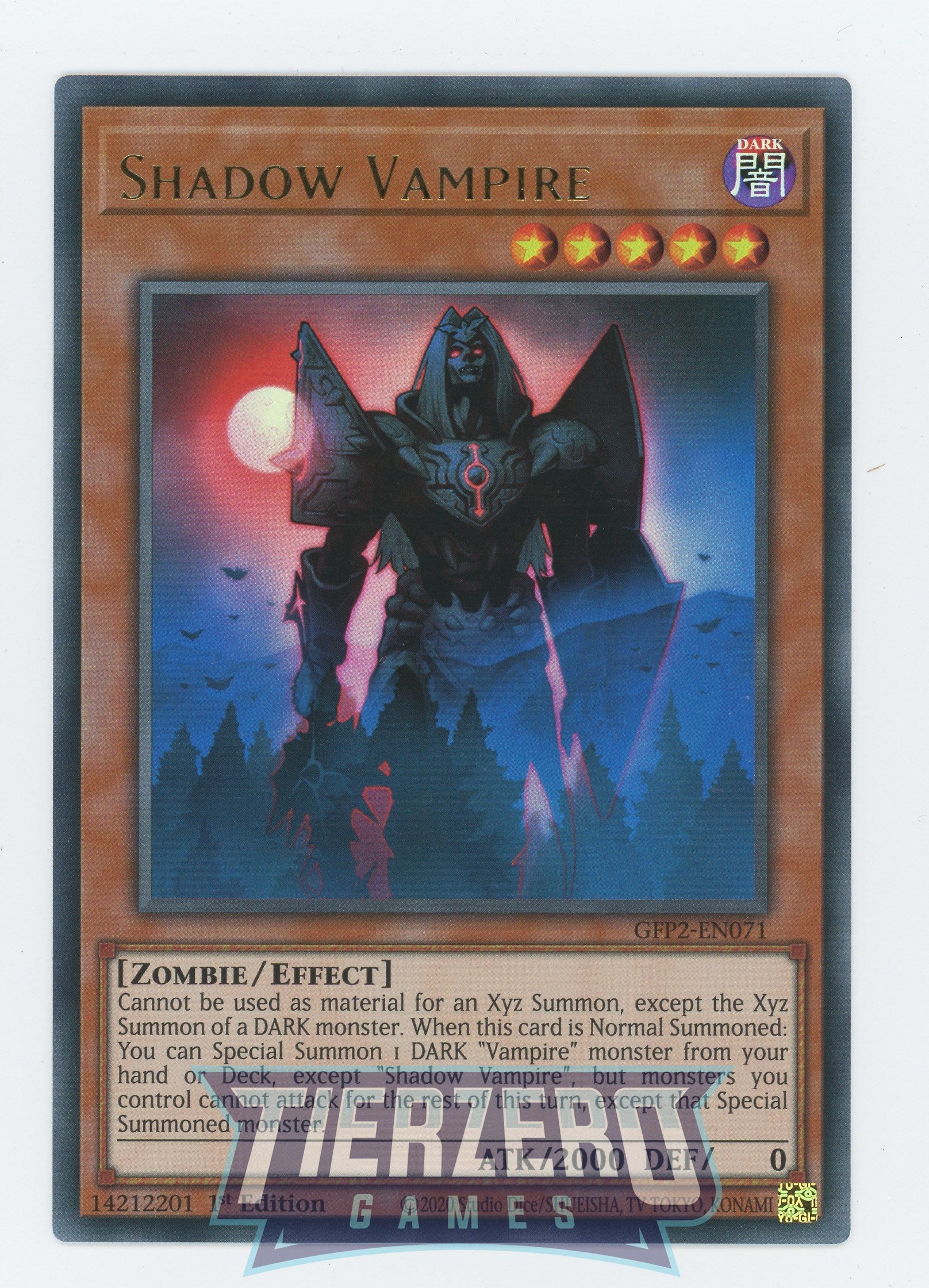 GFP2-EN071 - Shadow Vampire - Ultra Rare - Ghosts From the Past: The 2nd Haunting