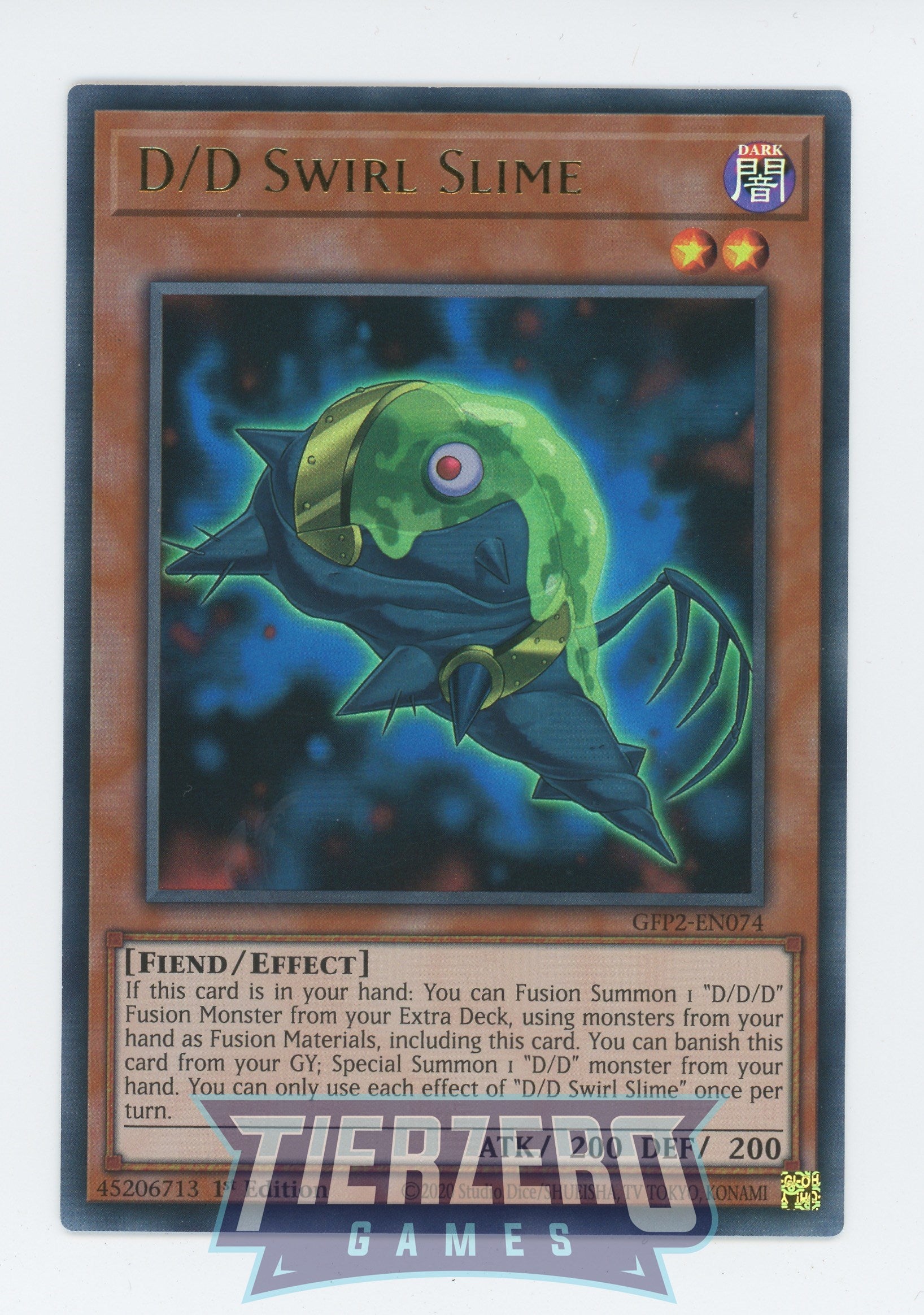 GFP2-EN074 - D/D Swirl Slime - Ultra Rare - Ghosts From the Past: The 2nd Haunting