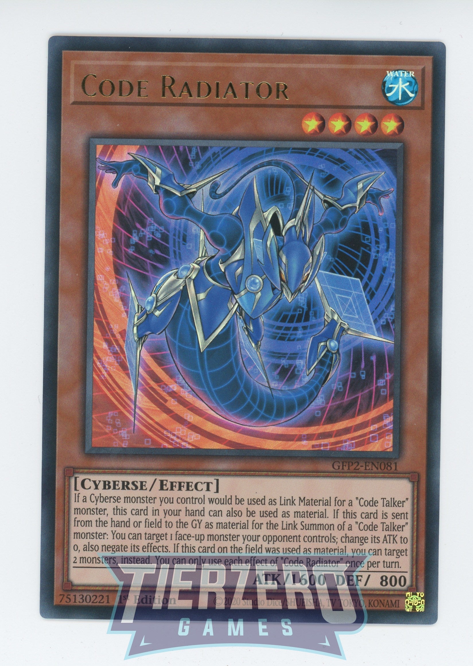 GFP2-EN081 - Code Radiator - Ultra Rare - Ghosts From the Past: The 2nd Haunting
