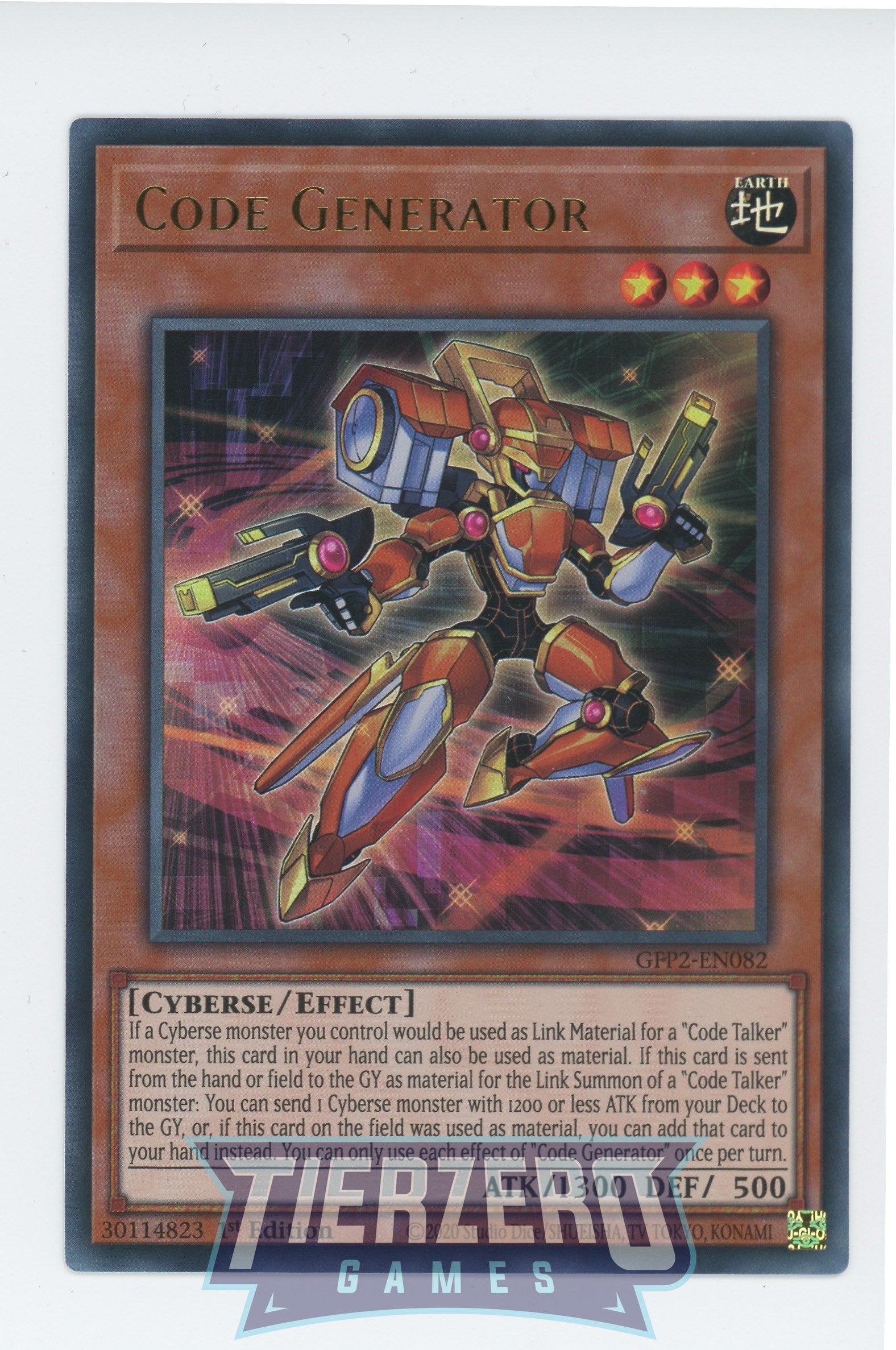 GFP2-EN082 - Code Generator - Ultra Rare - Ghosts From the Past: The 2nd Haunting