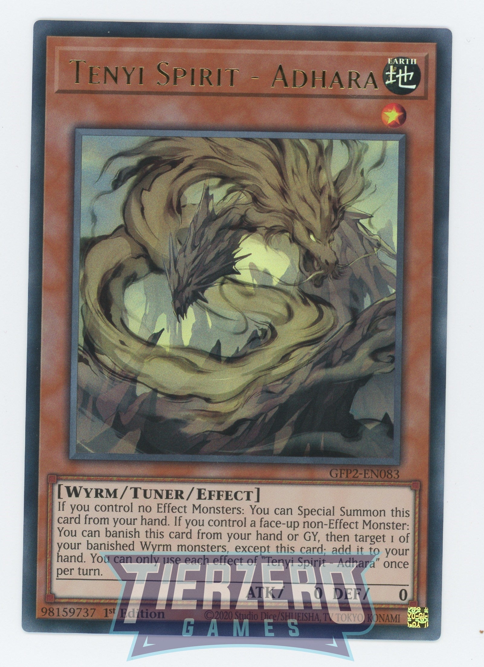 GFP2-EN083 - Tenyi Spirit - Adhara - Ultra Rare - Ghosts From the Past: The 2nd Haunting