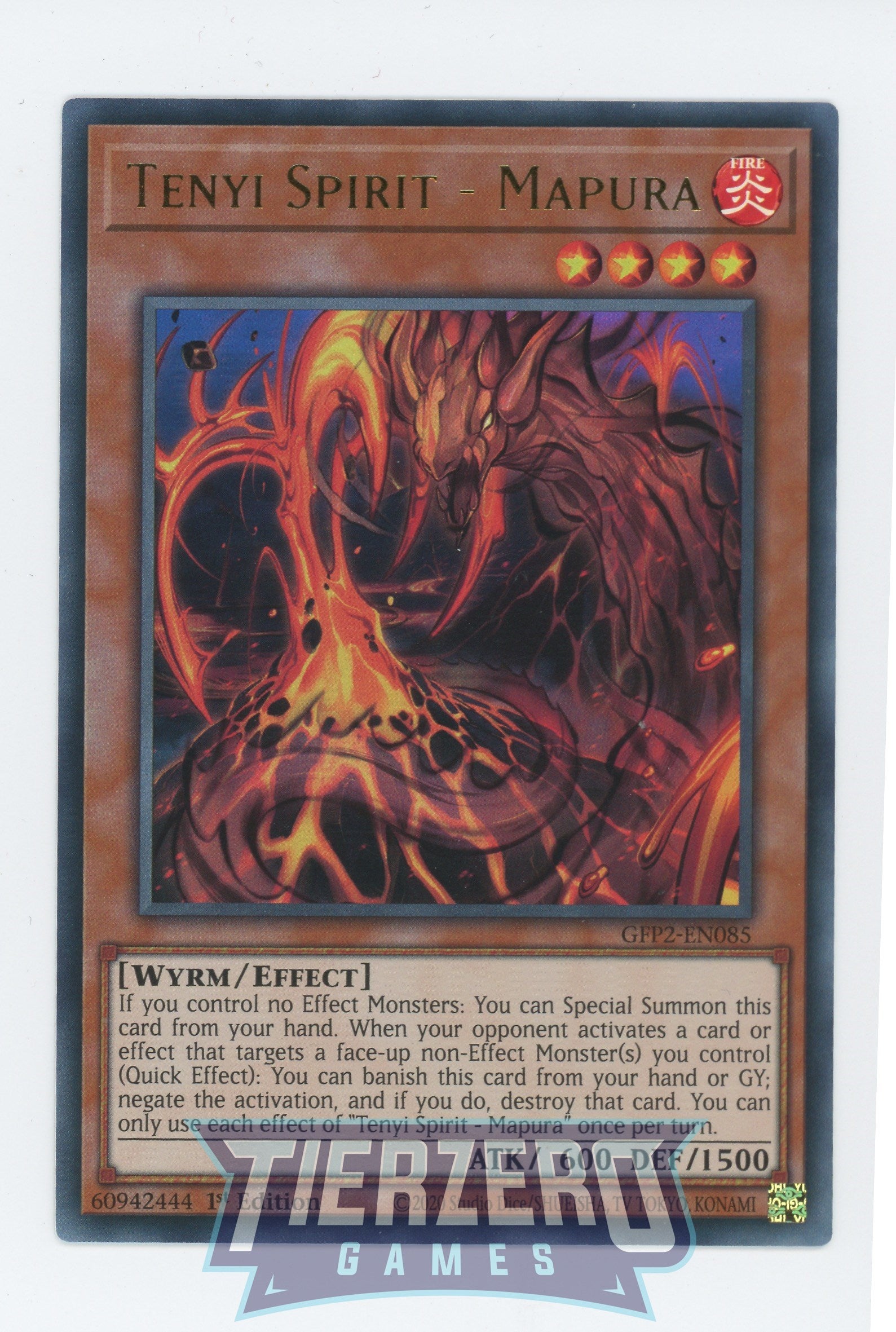 GFP2-EN085 - Tenyi Spirit - Adhara - Ultra Rare - Ghosts From the Past: The 2nd Haunting
