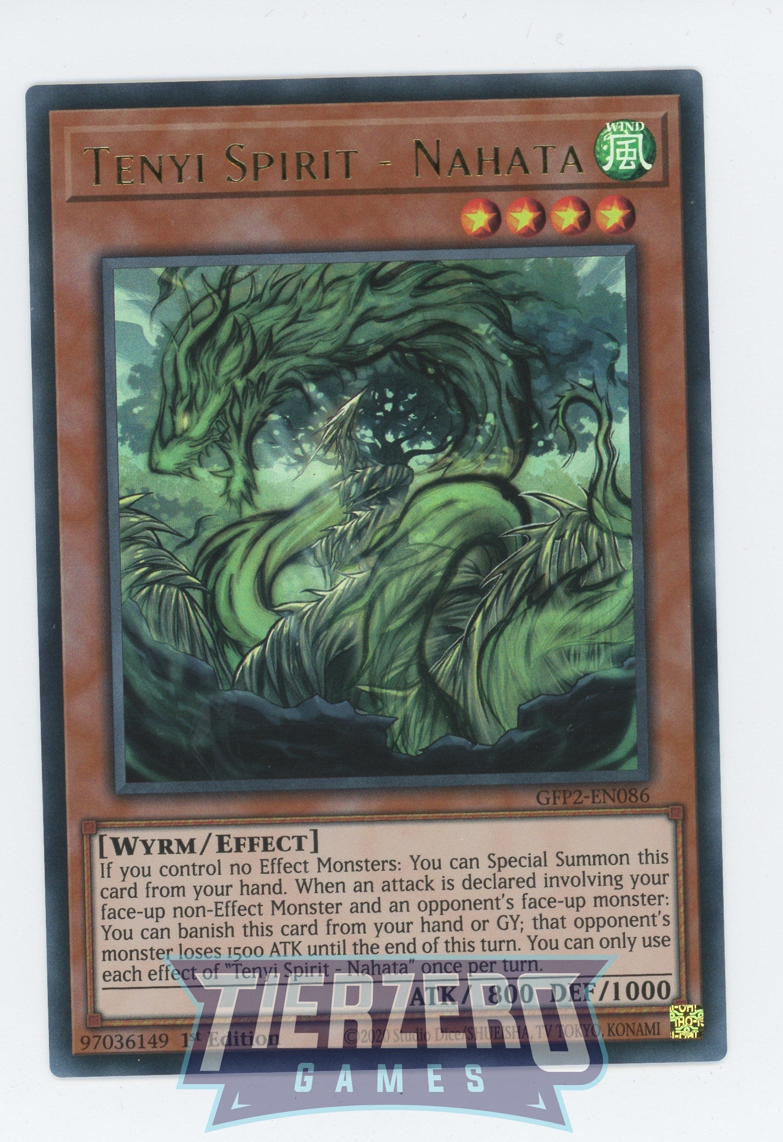 GFP2-EN086 - Tenyi Spirit - Adhara - Ultra Rare - Ghosts From the Past: The 2nd Haunting