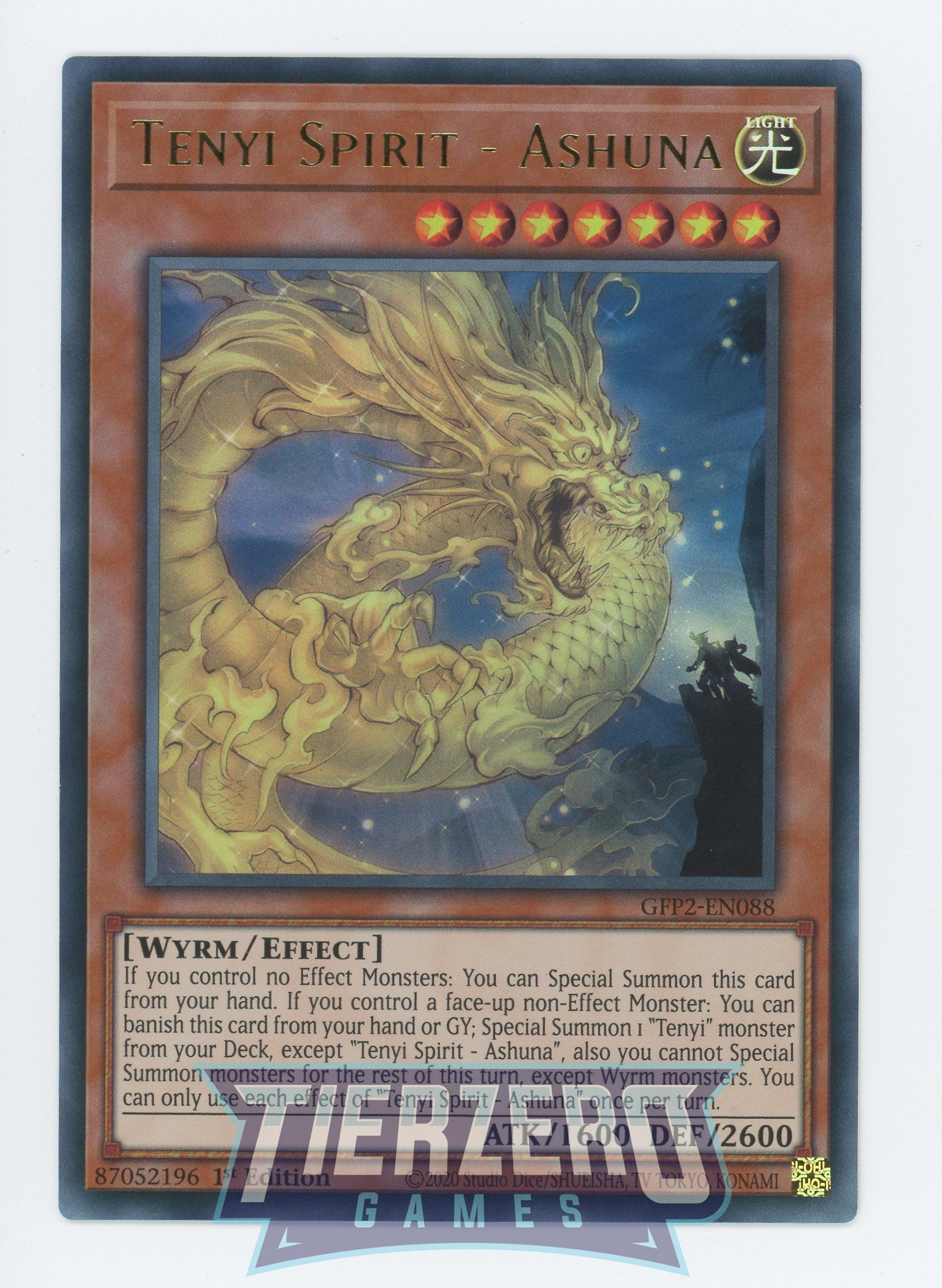 GFP2-EN088 - Tenyi Spirit - Ashuna - Ultra Rare - Effect Monster