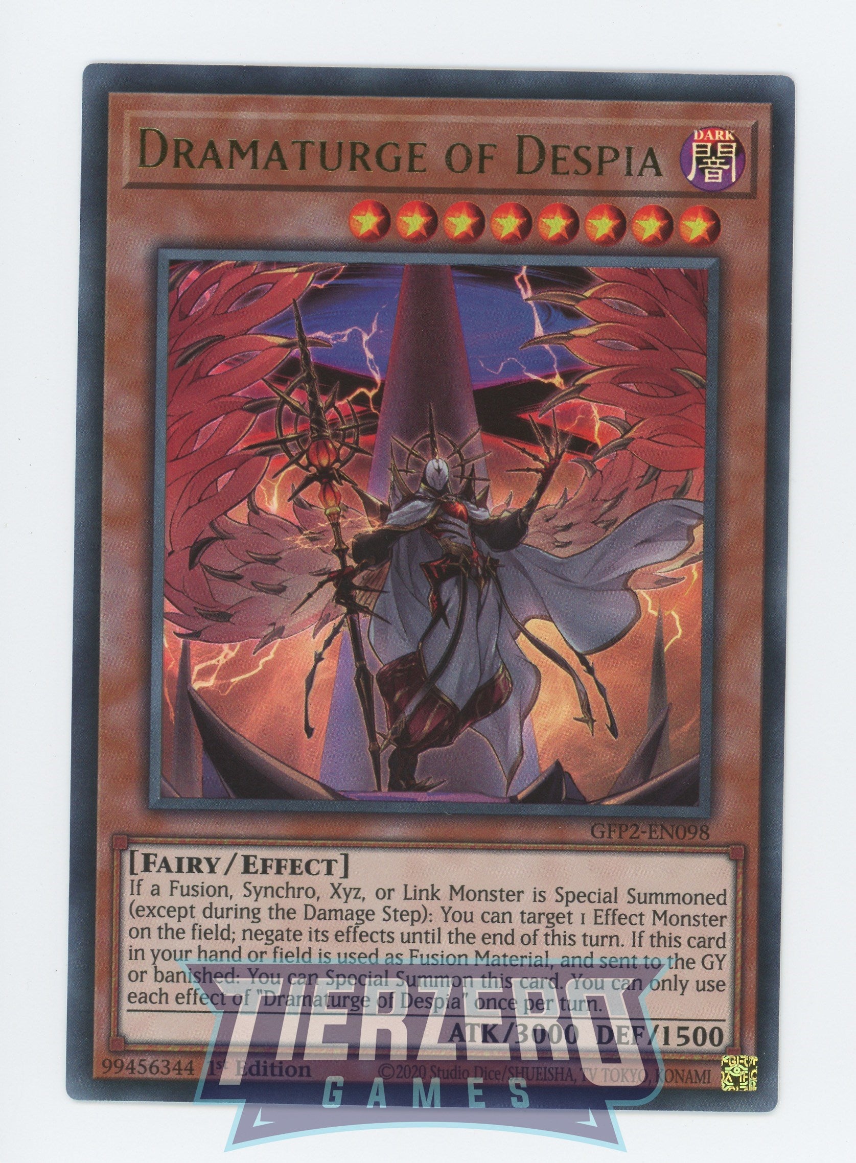 despia cards yugioh GFP2-EN098 - Dramaturge of Despia - Ultra Rare - Effect Monster