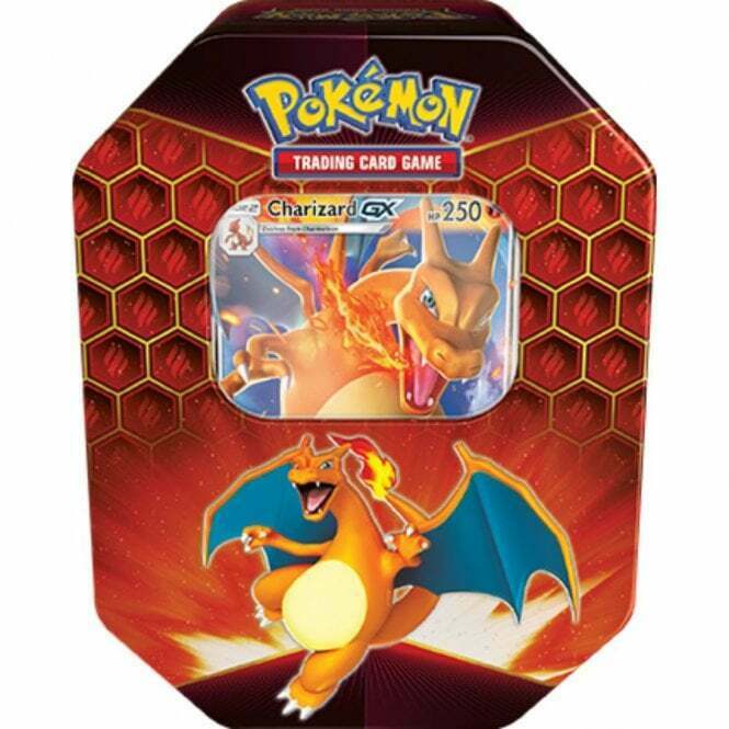 Pokemon Hidden Fates Collectors TIns Charizard GX