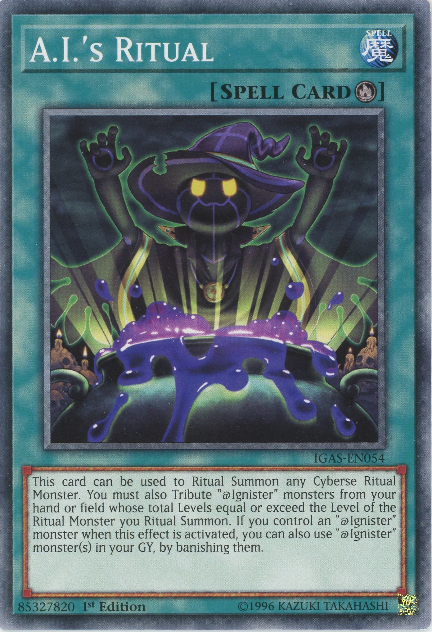 IGAS-EN054 - "A.I.'s Ritual" - Common - Ritual Spell - - Ignition Assault