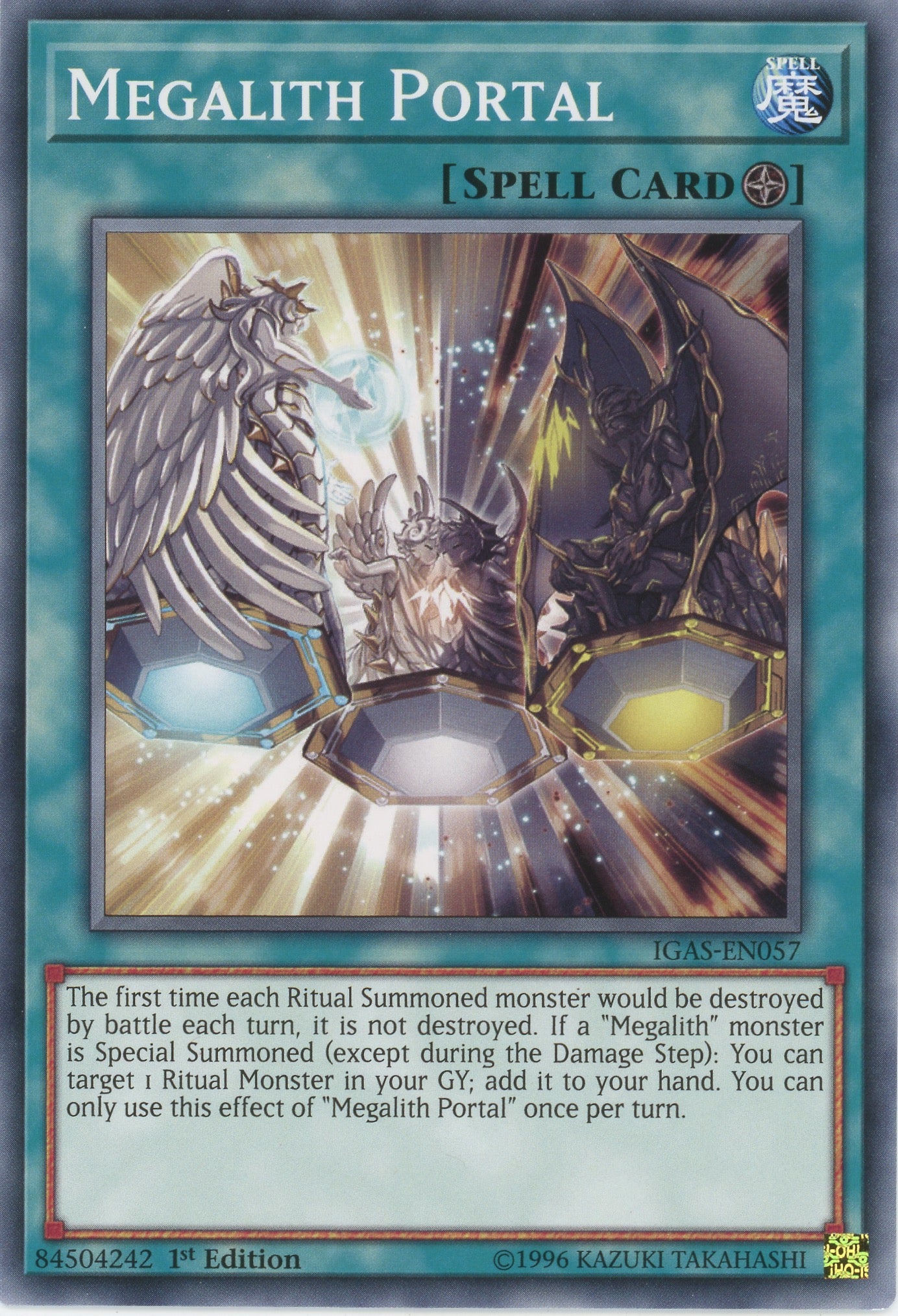 IGAS-EN057 - "Megalith Portal" - Common - Field Spell - - Ignition Assault