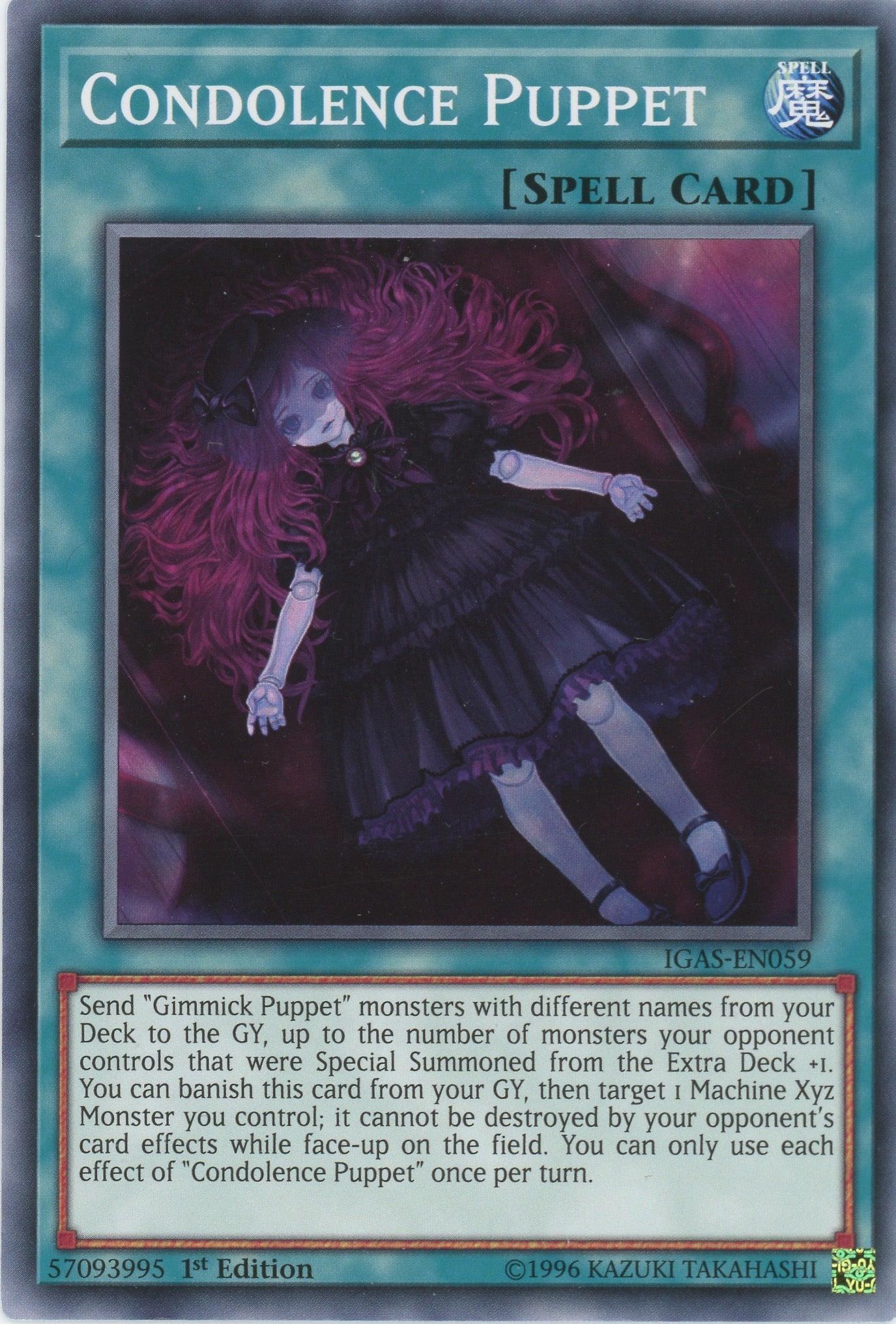 IGAS-EN059 - "Condolence Puppet" - Common - Normal Spell - - Ignition Assault